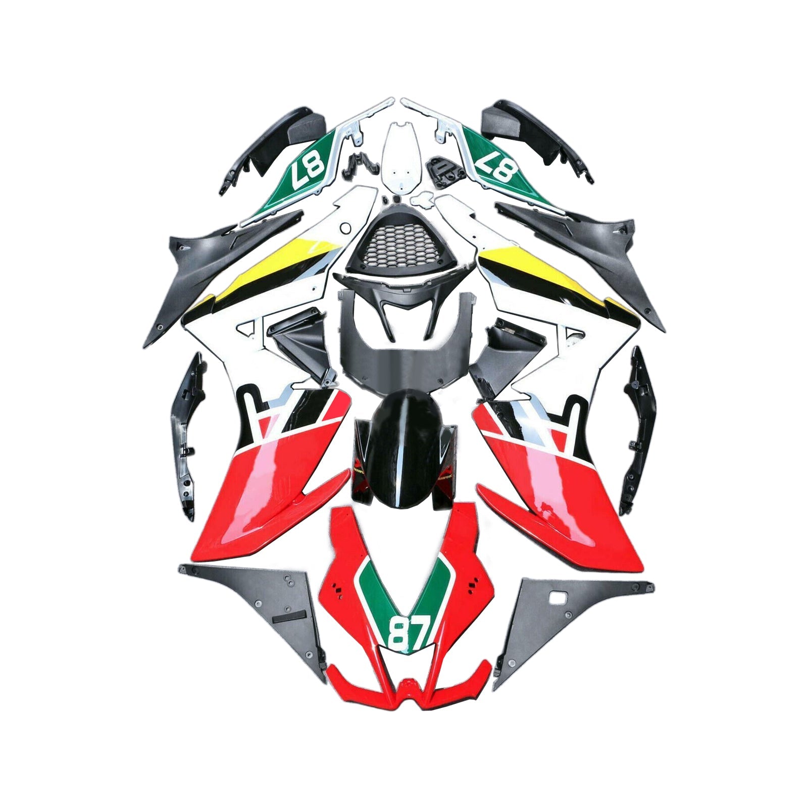 2009-2015 Aprilia RSV4 1000 kuipset carrosserie kunststof ABS