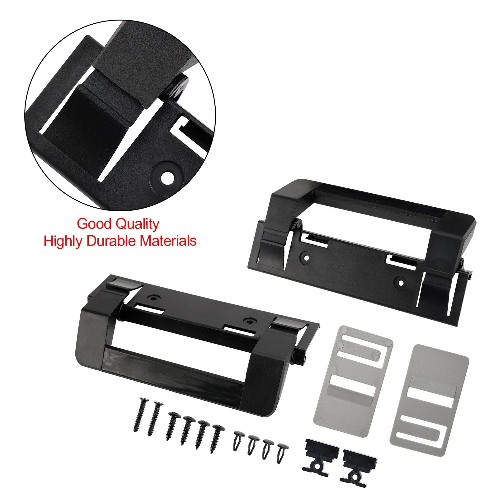 2×RV koelkastdeurgreephoudergreep zwart hardware voor Dometic 3316882900
