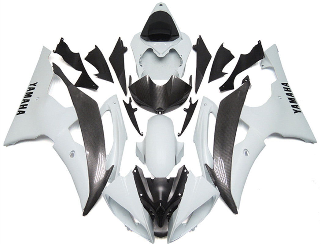 2008-2016 Yamaha YZF 600 R6 Injection Fairing Kit Karosseri Plast ABS #172