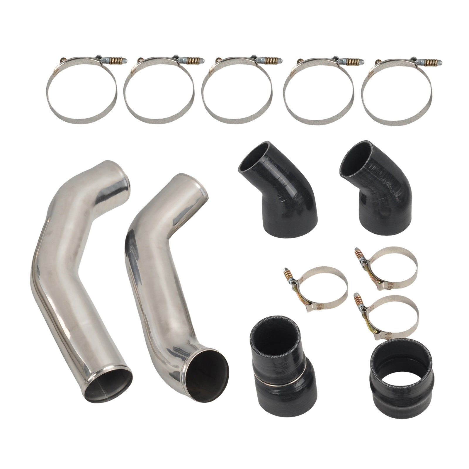 Kit de tuyau et de démarrage de refroidisseur intermédiaire Dodge Ram 6,7 L Cummins Diesel 2013-2018