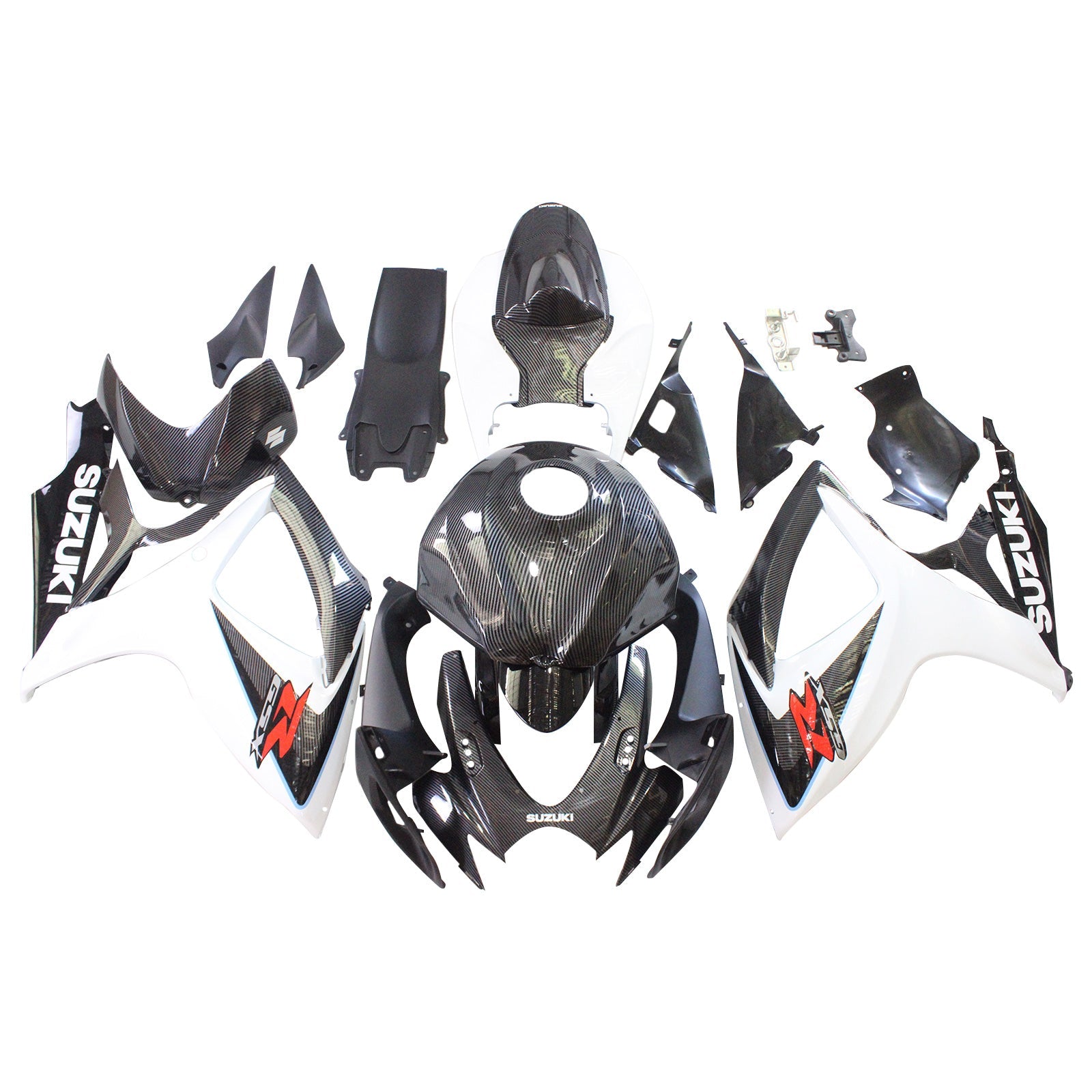 2006-2007 Suzuki GSXR 600/750 K6 Kit de carenado Carrocería Plástico ABS