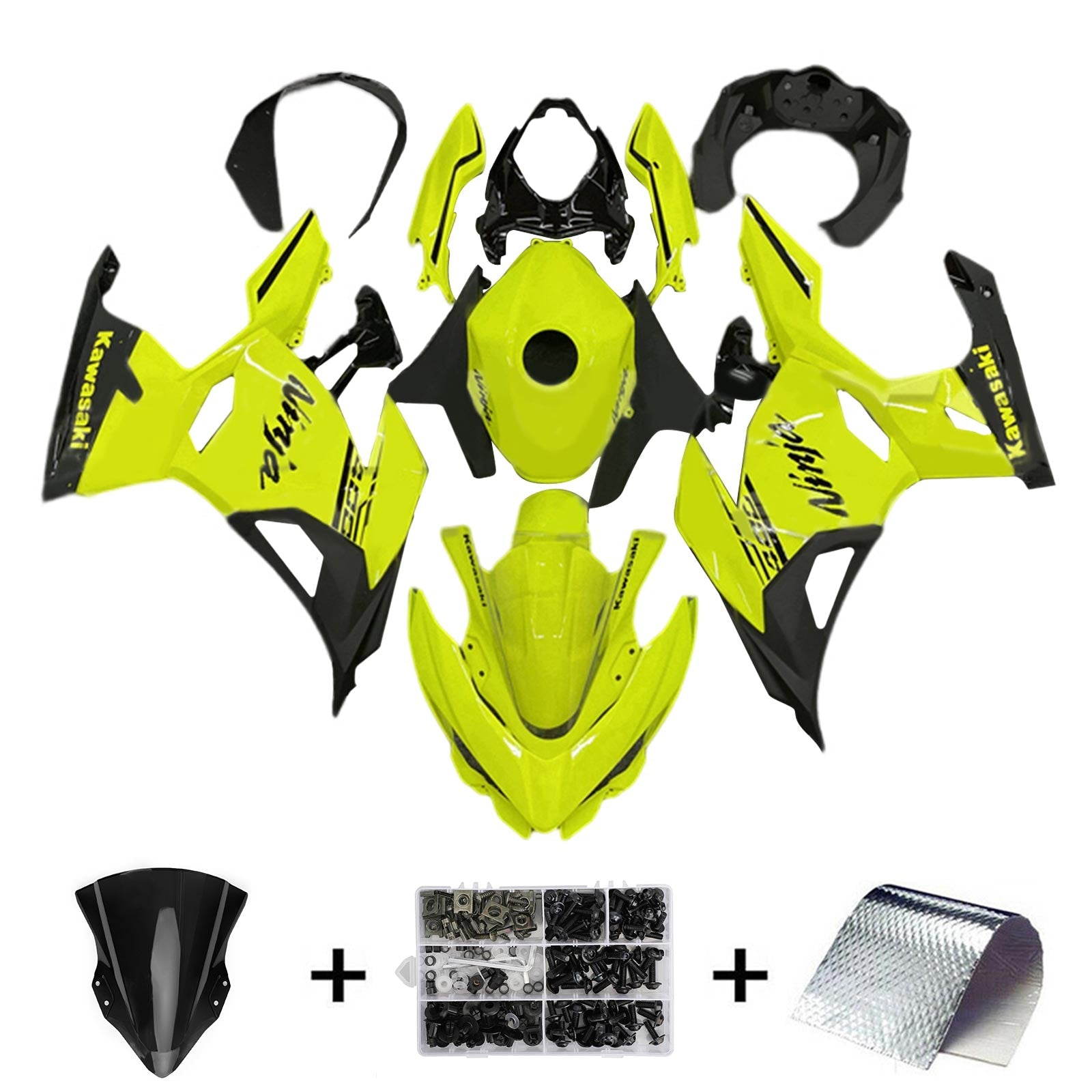 Kit de carenado Kawasaki EX400/Ninja400 2018-2024