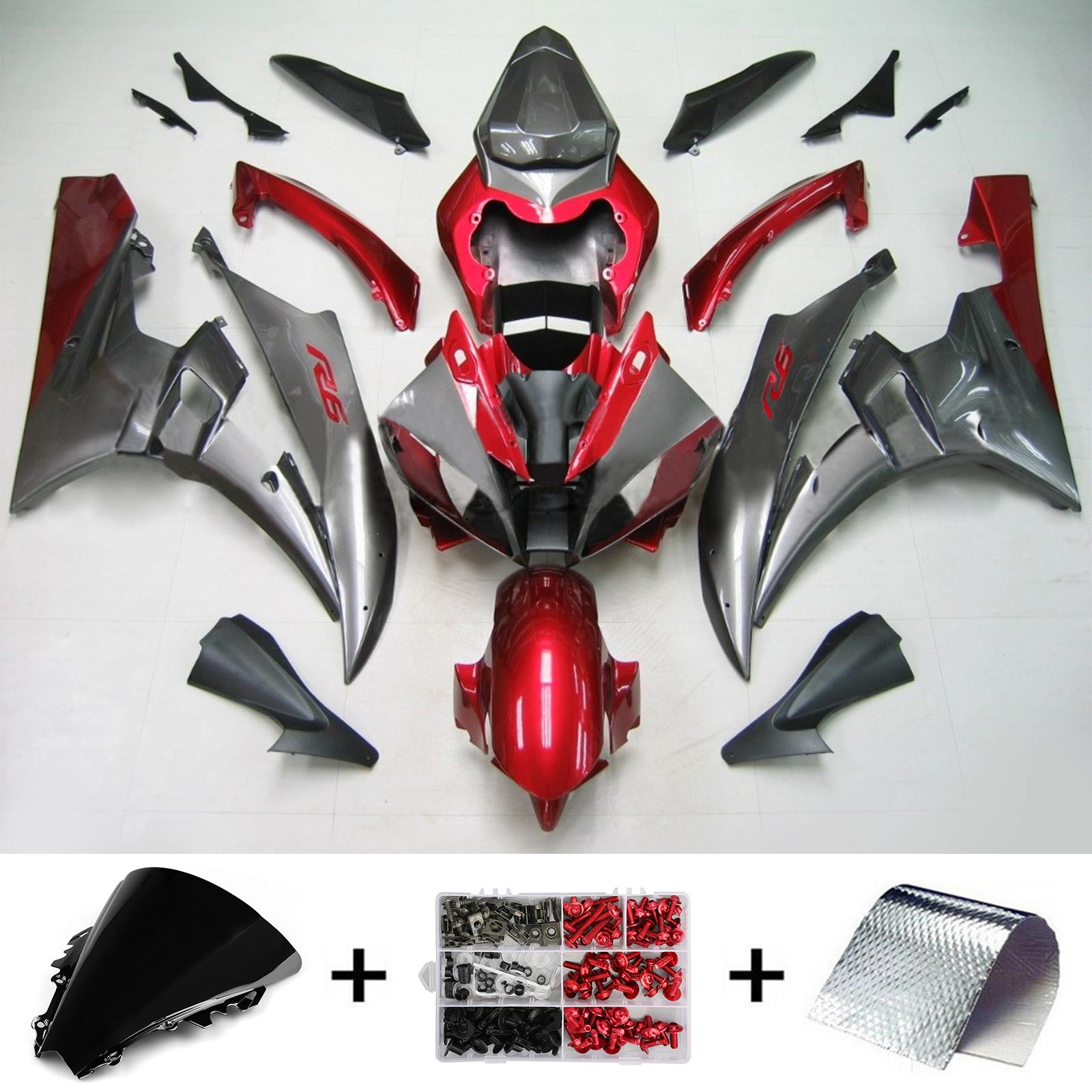 2006-2007 Yamaha YZF 600 R6 kuipset algemeen