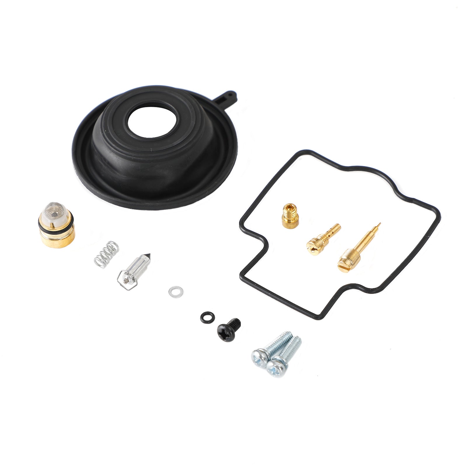 Forgassergjenoppbyggingssett passer for Kawasaki ZXR250 1991-1995 ZX250 ZXR250R 1989-1991 Generisk