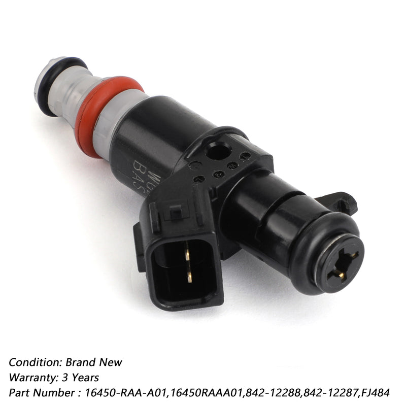 FJ484 1PCS Fuel Injector For 2003-2007 Honda Accord 2.4L 16450RAAA01 16450-RAA-A01 842-12287 842-12288