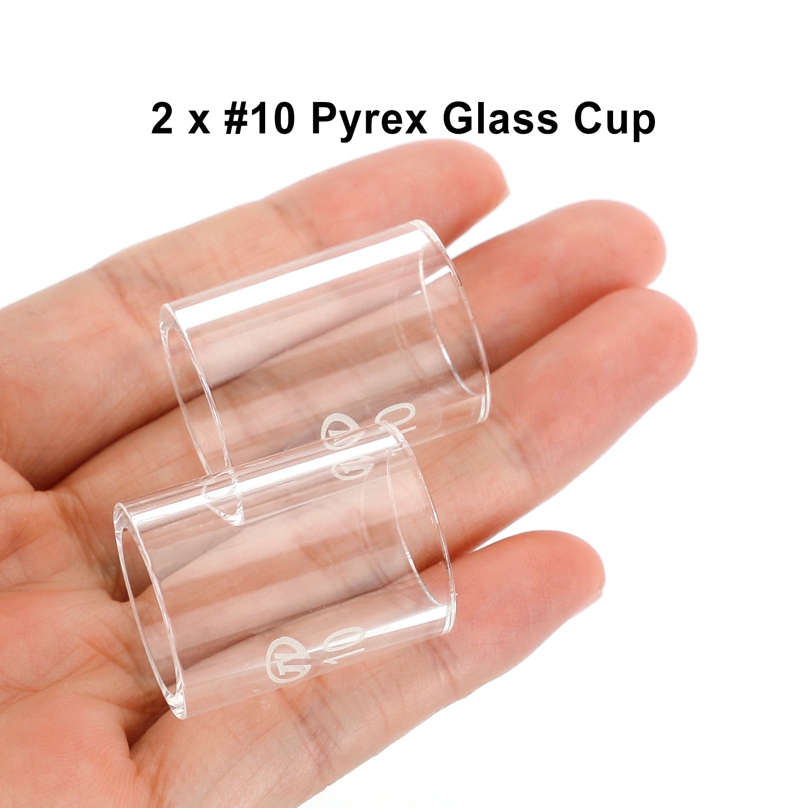 12 Stuks Pyrex Glazen Beker Tig Lastoorts Accessoires Kit Voor Wp-17/18/26