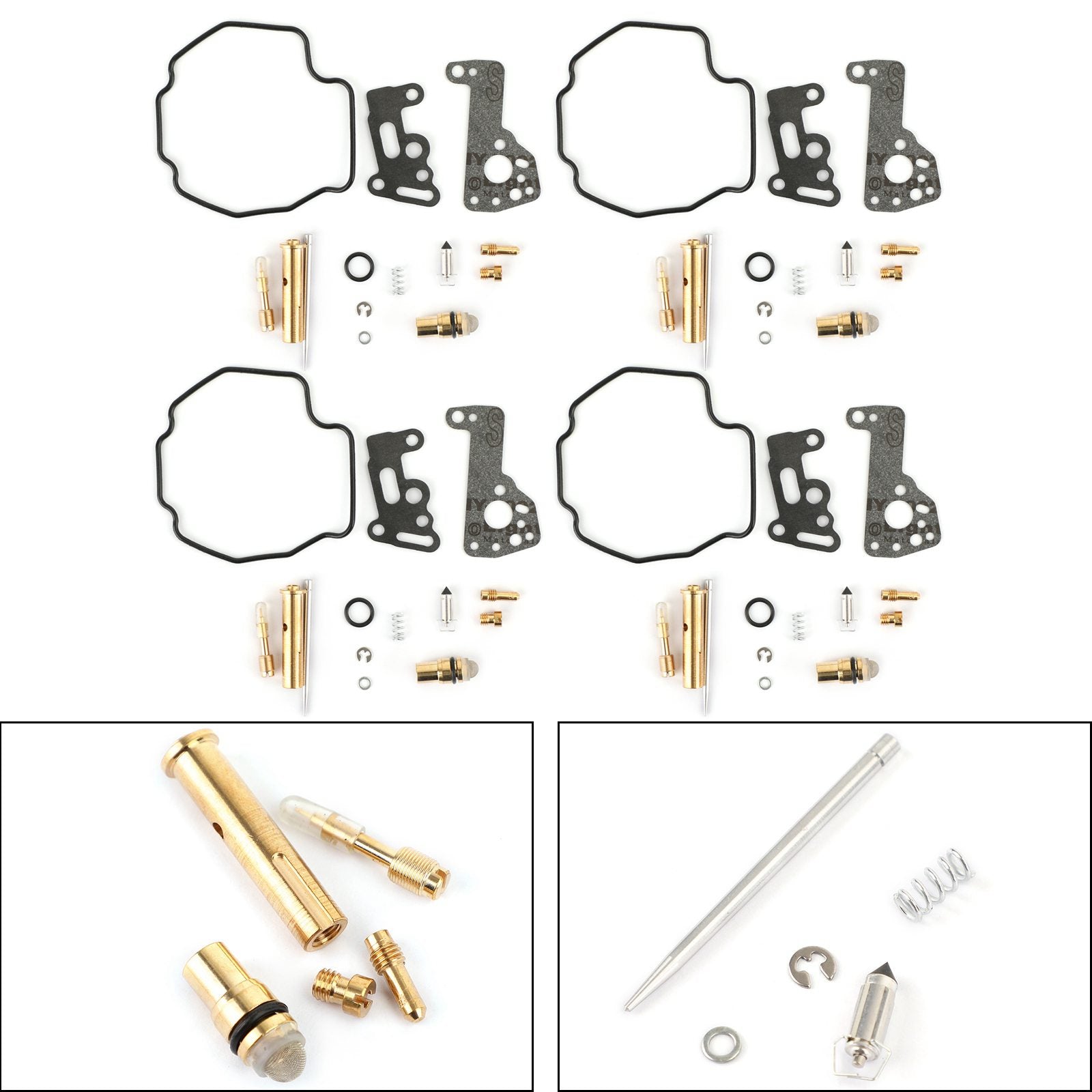 Kit de réparation de reconstruction de carburateur adapté à Yamaha VMX 1200 V MAX VMAX XVZ 1300 générique