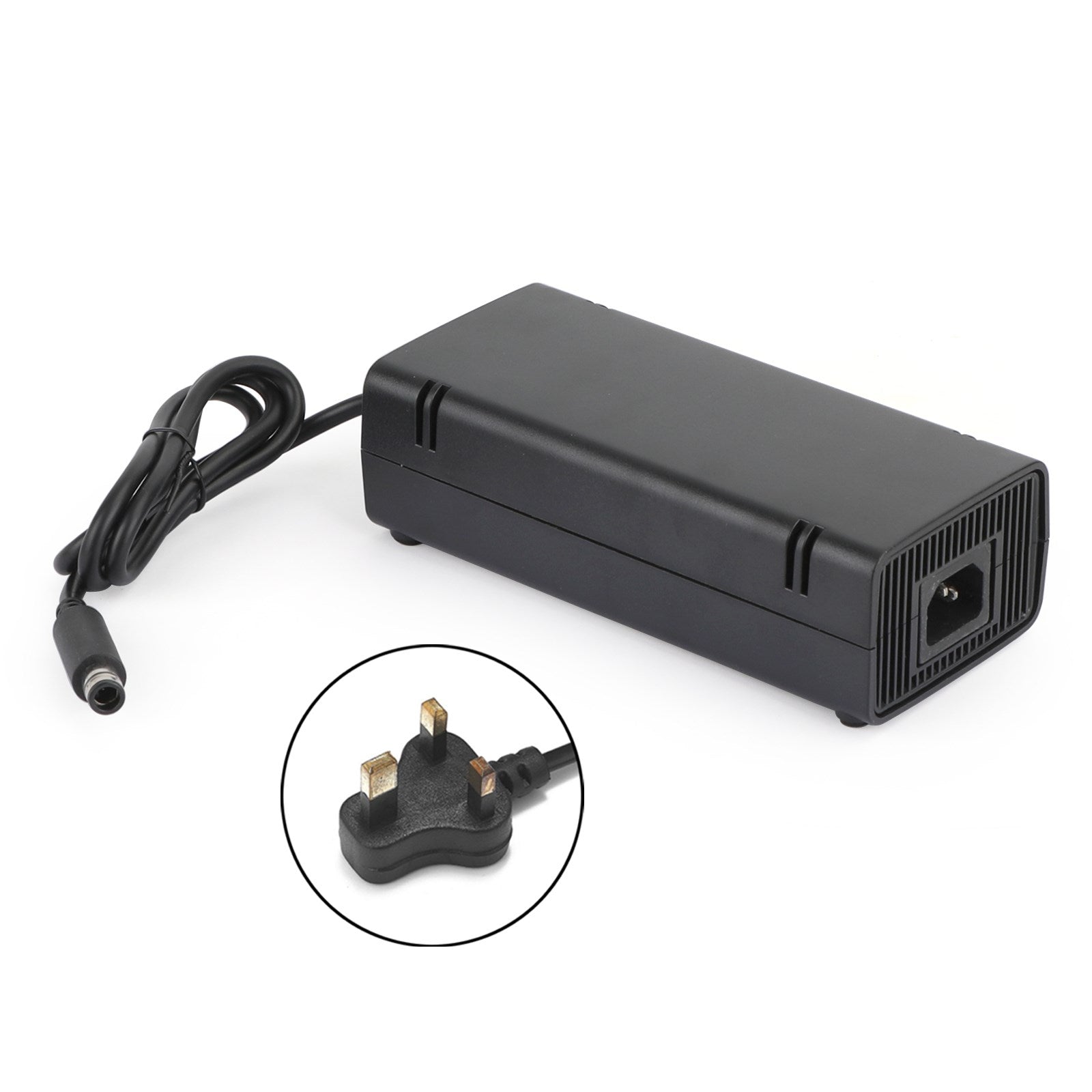 Power Supply AC Adapter 115W Power Cord Cable Fit for Xbox 360 E UK Plug