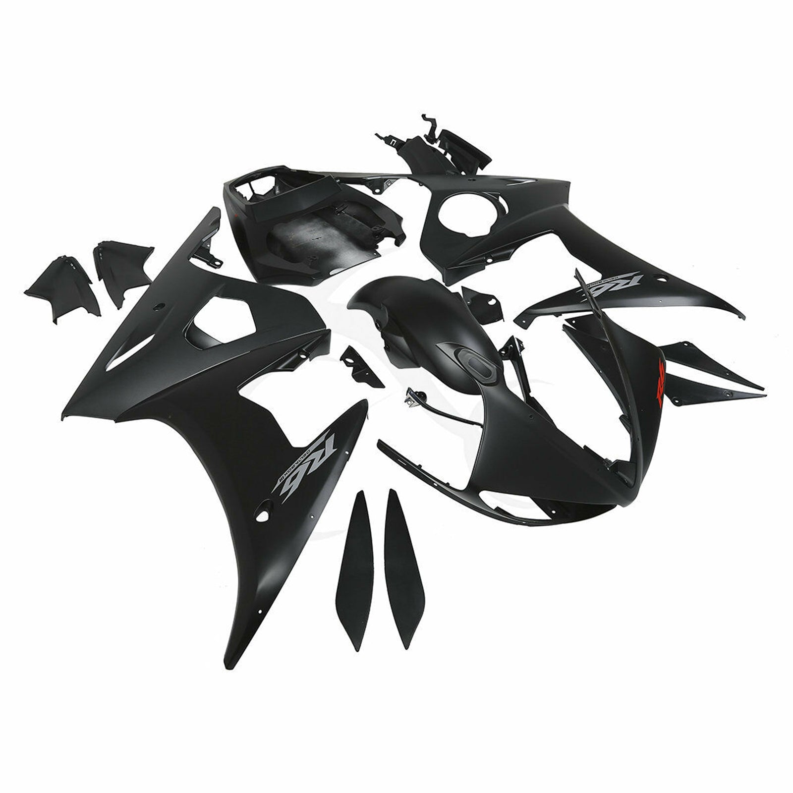 2003-2004 Yamaha YZF R6 2006-2009 R6S Amotopart Injection Painted Fairing Body Work Kit #23