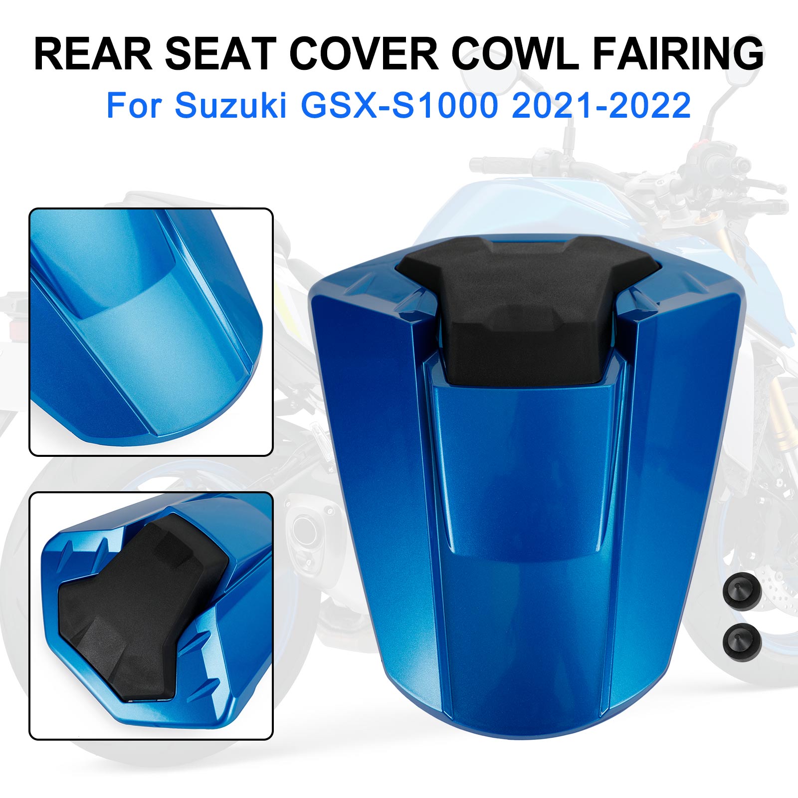 2021-2024 Suzuki GSXS 1000 GSX-S1000 Rear Seat Cover Cowl Fairing