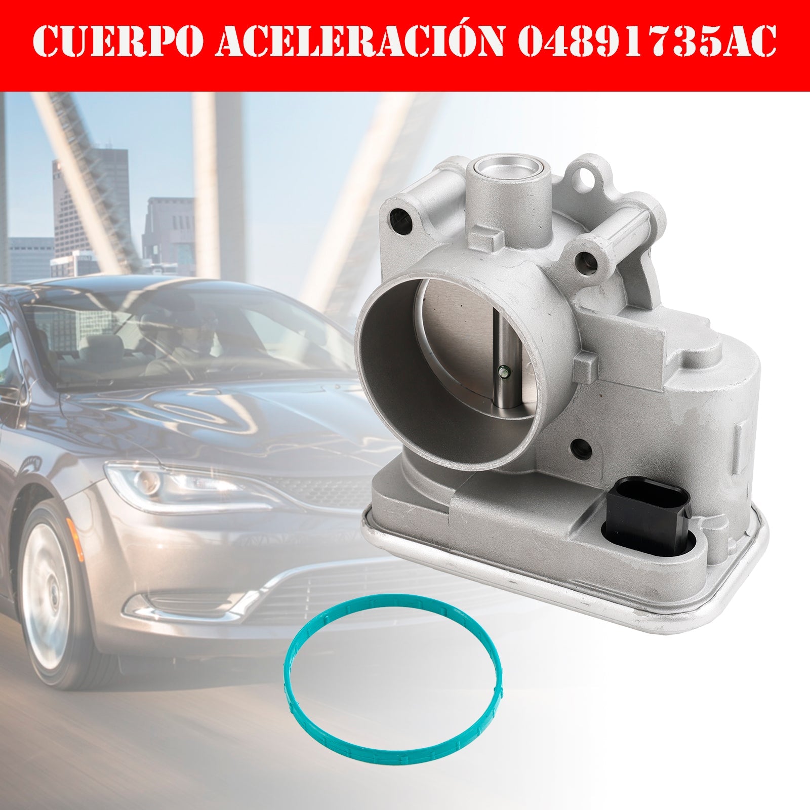 Corps de papillon pour Chrysler 200 L4 2,4 l, 2011-2014, 04891735AC