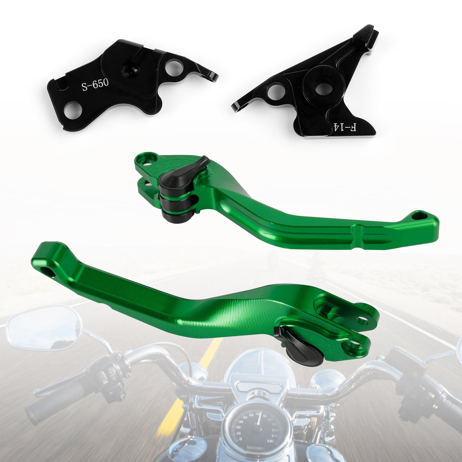 Yamaha YZF R1 R6 FZ1 FAZER R6S US/CA CNC Short Clutch Brake Lever