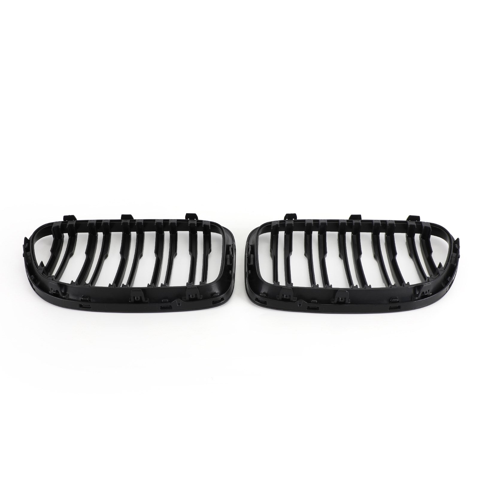 2009-2014 BMW X1 E84 Dual Slats Front Hood Kidney Grill Grille Matt Black/Gloss Black 51112993305 51112993306 51112993307 51112993308 51117347669 51117347670 Generic