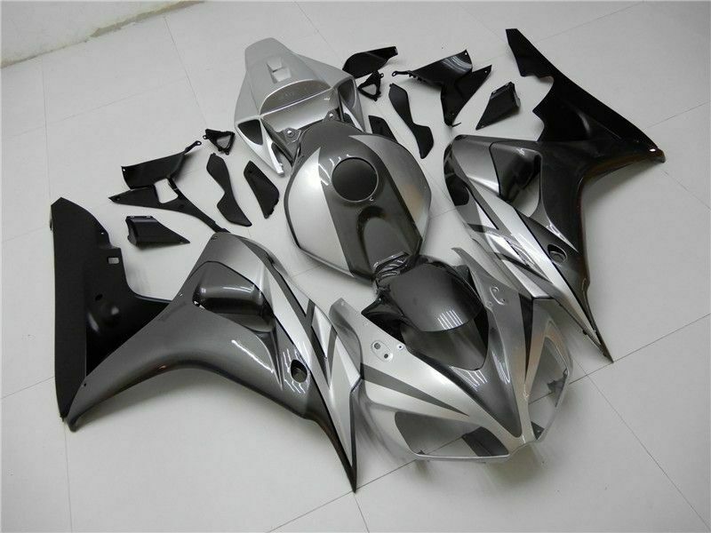 2006-2007 Honda CBR1000 Amotopart kuip zwart-grijze set