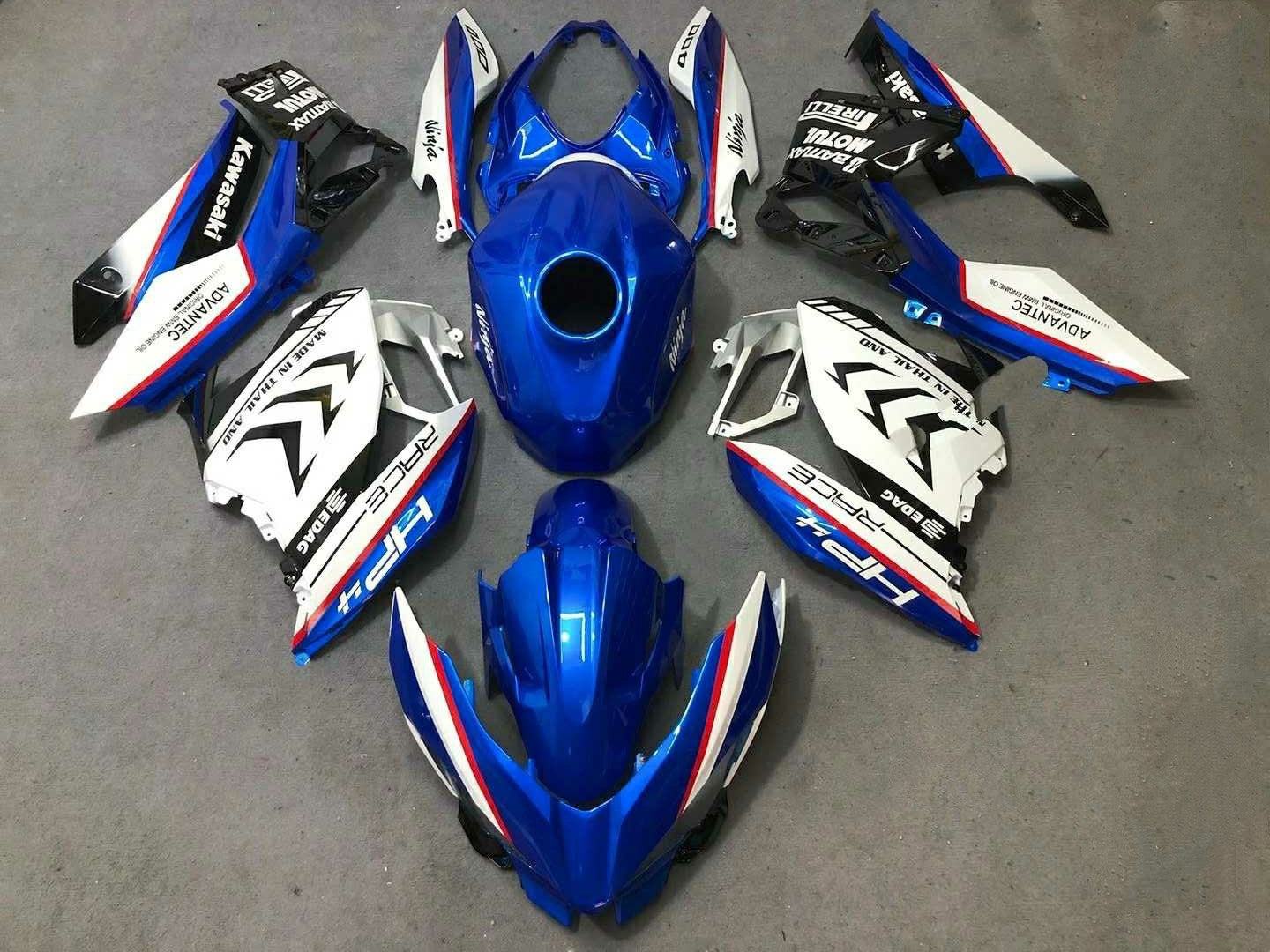 Kit de carénage Kawasaki EX400/Ninja400 2018-2024