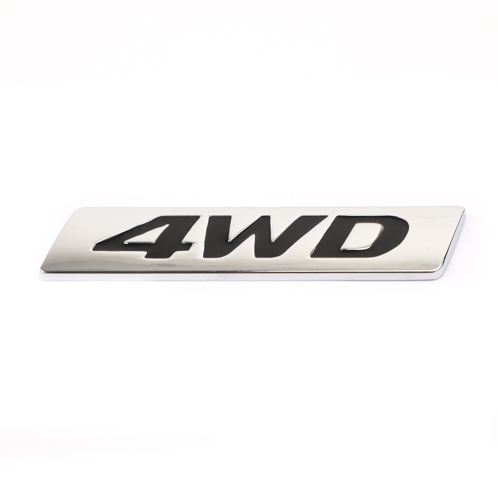 Nieuwe metalen 4WD embleem auto spatbord kofferbak achterklep badge stickers sticker 4WD 4X4 SUV generiek