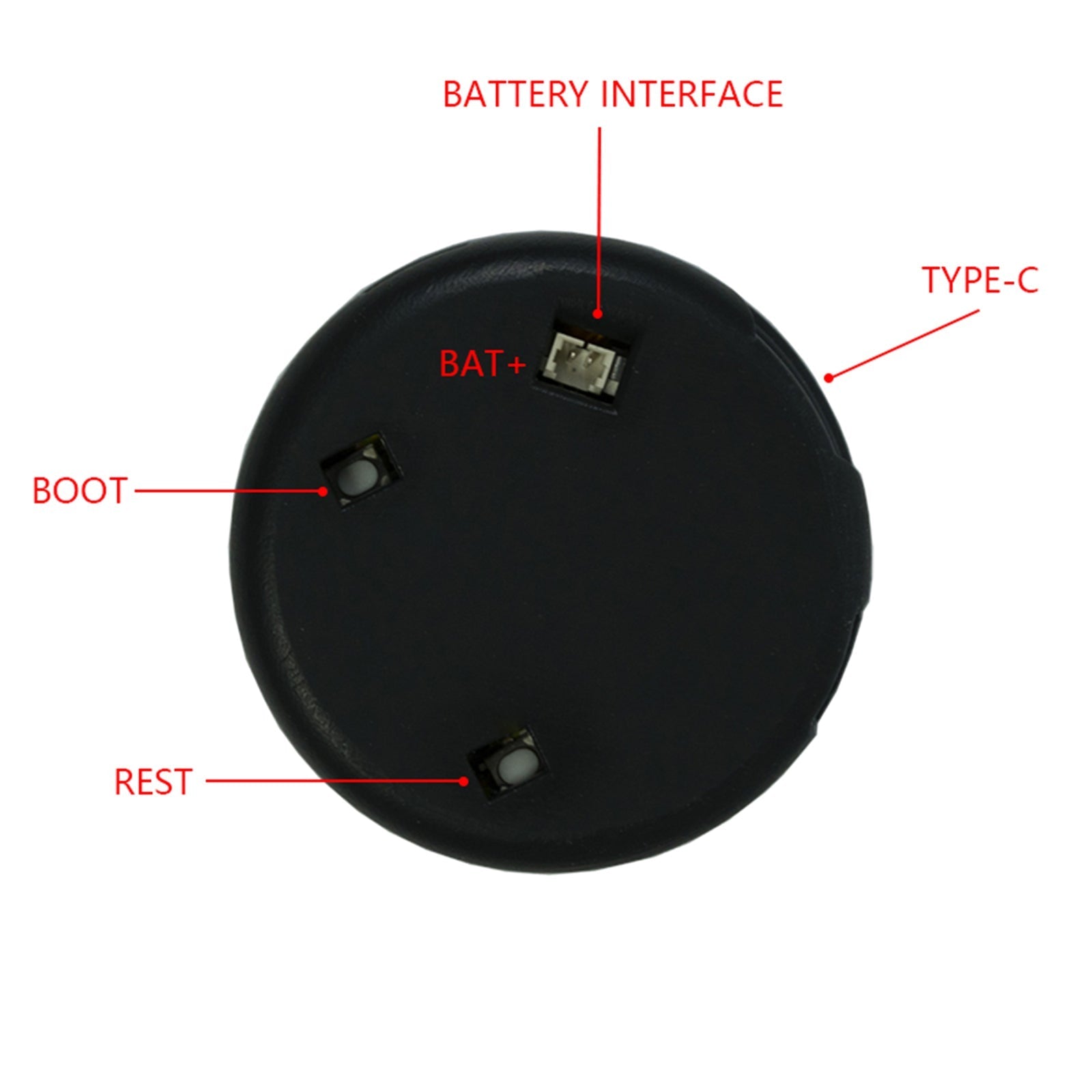 1,28" rond display ESP32-C3 ontwikkelingsbord LCD-aanraakscherm Wifi Bluetooth