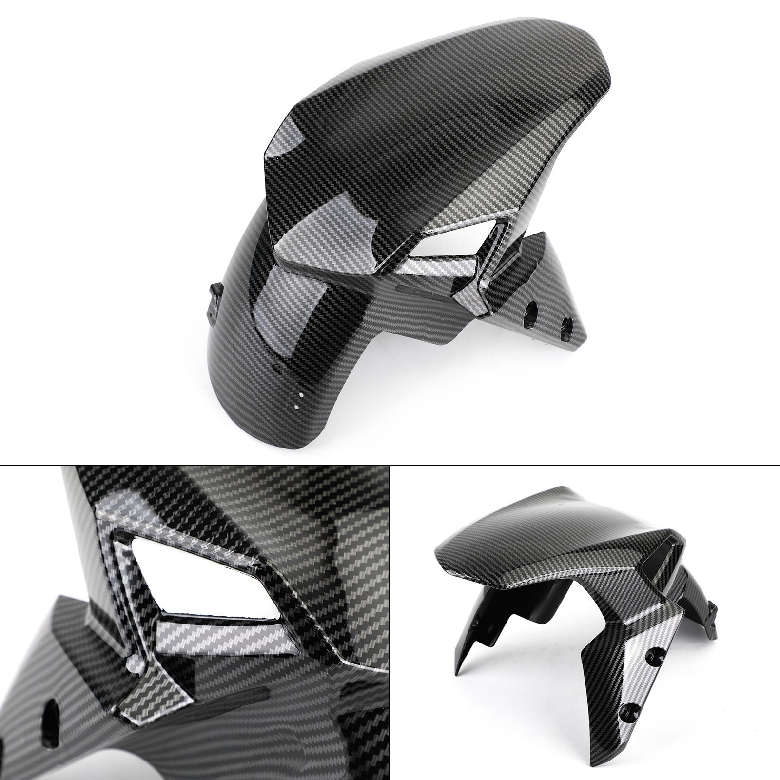 Motorfiets Voorspatbord Band Hugger Spatbord voor KAWASAKI Z900 2017-2023 Carbon Generieke