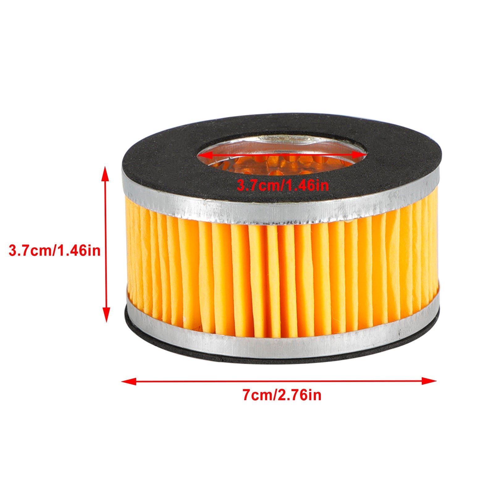 2x filtre métal compresseur d'air filtre d'admission bruit silencieux silencieux 13/16/20mm