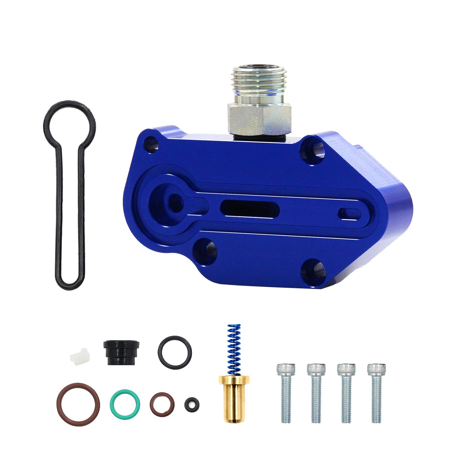 Ford Powercourse 6.0L 2003-2007 Kit de ressorts bleus avec boîtier régulateur de carburant