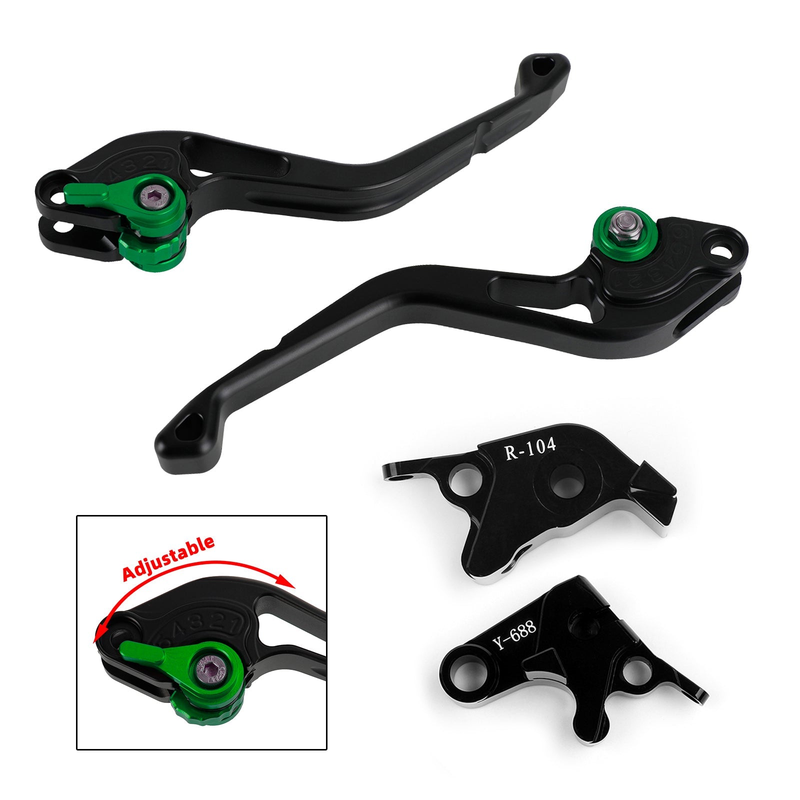 Yamaha YZF R1 R6 R6S CA/EU VERSION NEW Short Clutch Brake Lever