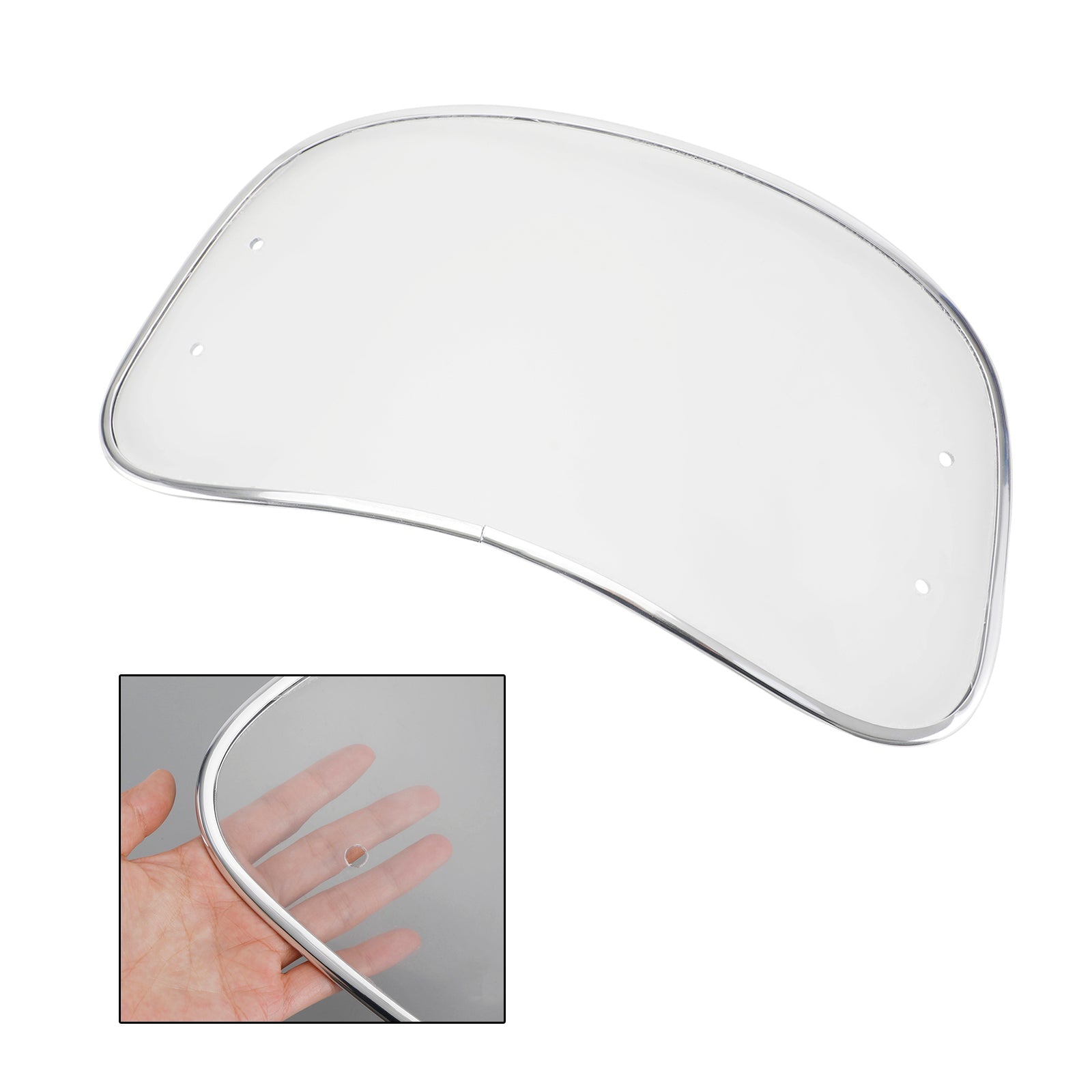 Universal ABS Motorcycle Front Windscreen Windshield fit for Most of motorcycle