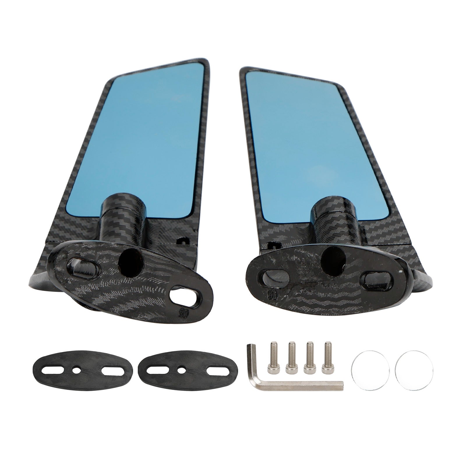 Rétroviseurs latéraux de becquet d'aileron d'aile pour Honda CBR300R CBR500R 2013-2023