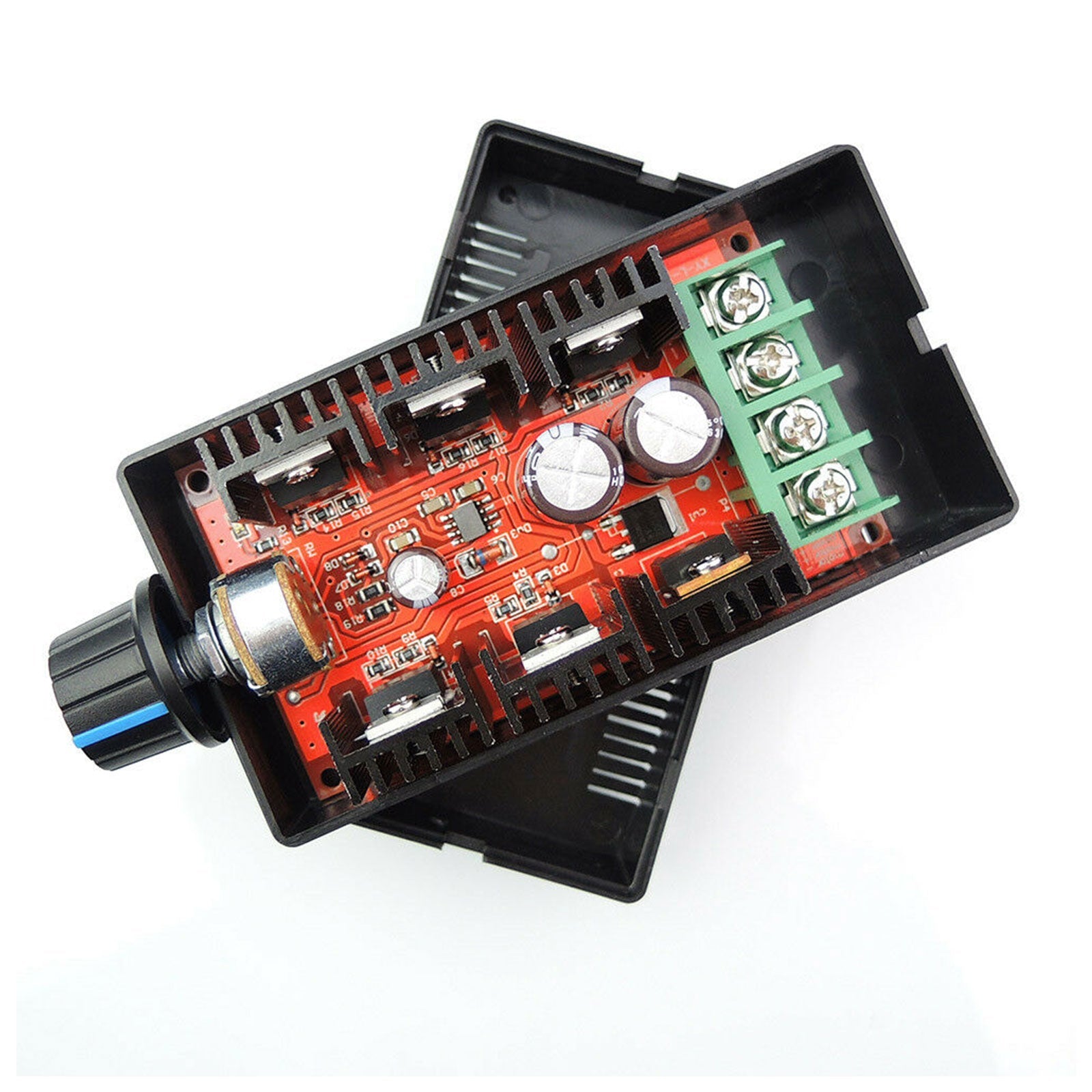 Contrôleur de vitesse de moteur à brosse 12V 24V 48V 2000W 10-50V 40A DC, contrôleur PWM HHO RC