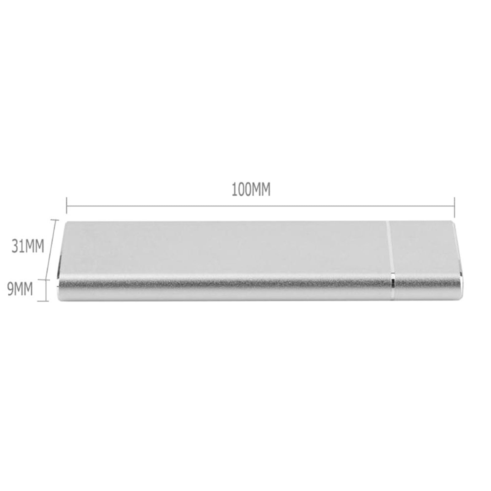 USB 3.1 Type-C naar M.2 NGFF SSD harde schijf schijfbox 6Gbps externe behuizing