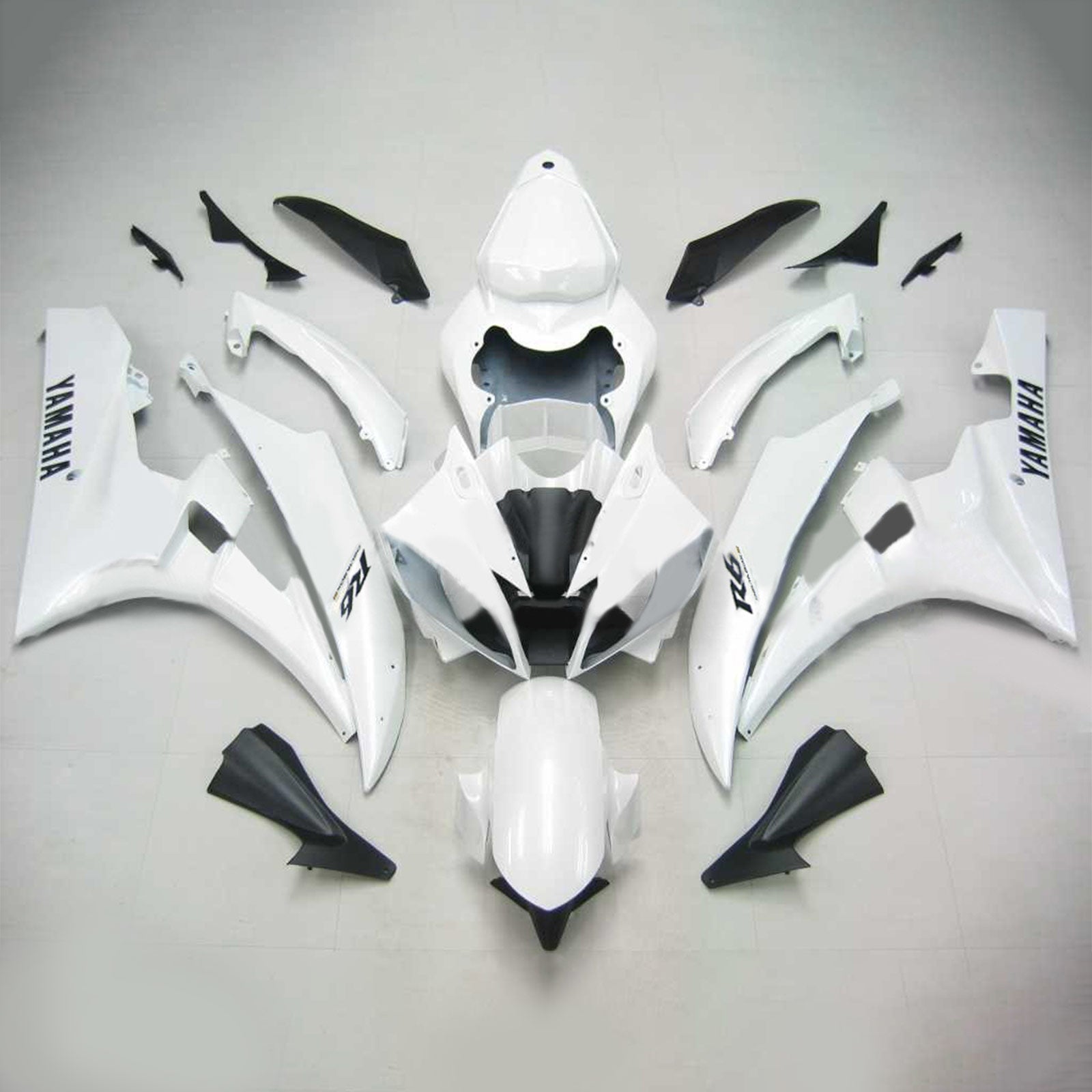 2006-2007 Yamaha YZF 600 R6 Amotopart Injection Fairing Kit Bodywork Plastic ABS #110