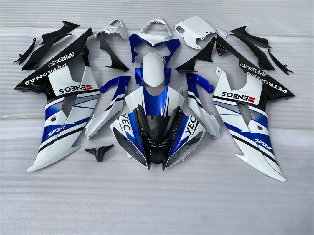 2008-2016 Yamaha YZF 600 R6 Injection Fairing Kit Karosseri Plast ABS #189