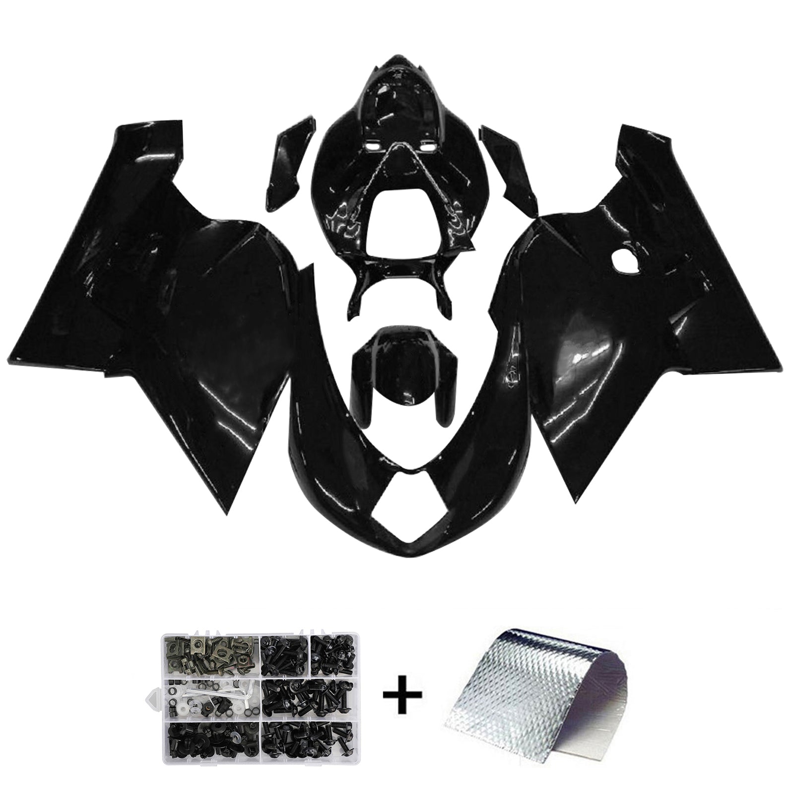 2005-2006 MV Agusta F4 1000 Kit de carenado Carrocería Plástico ABS