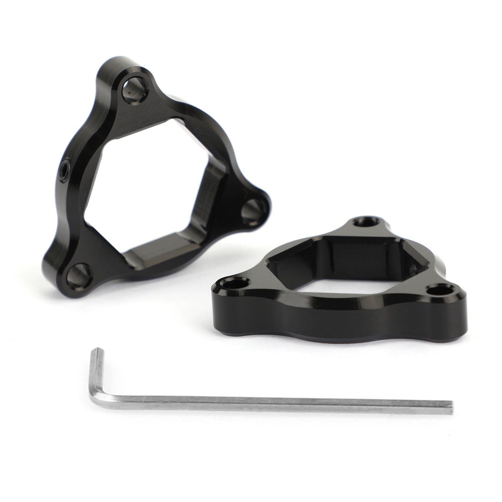 Pré-ajusteurs de fourche noirs 22MM, adaptés à Kawasaki Z1000 03-06 ZX636 Ninja 650R générique