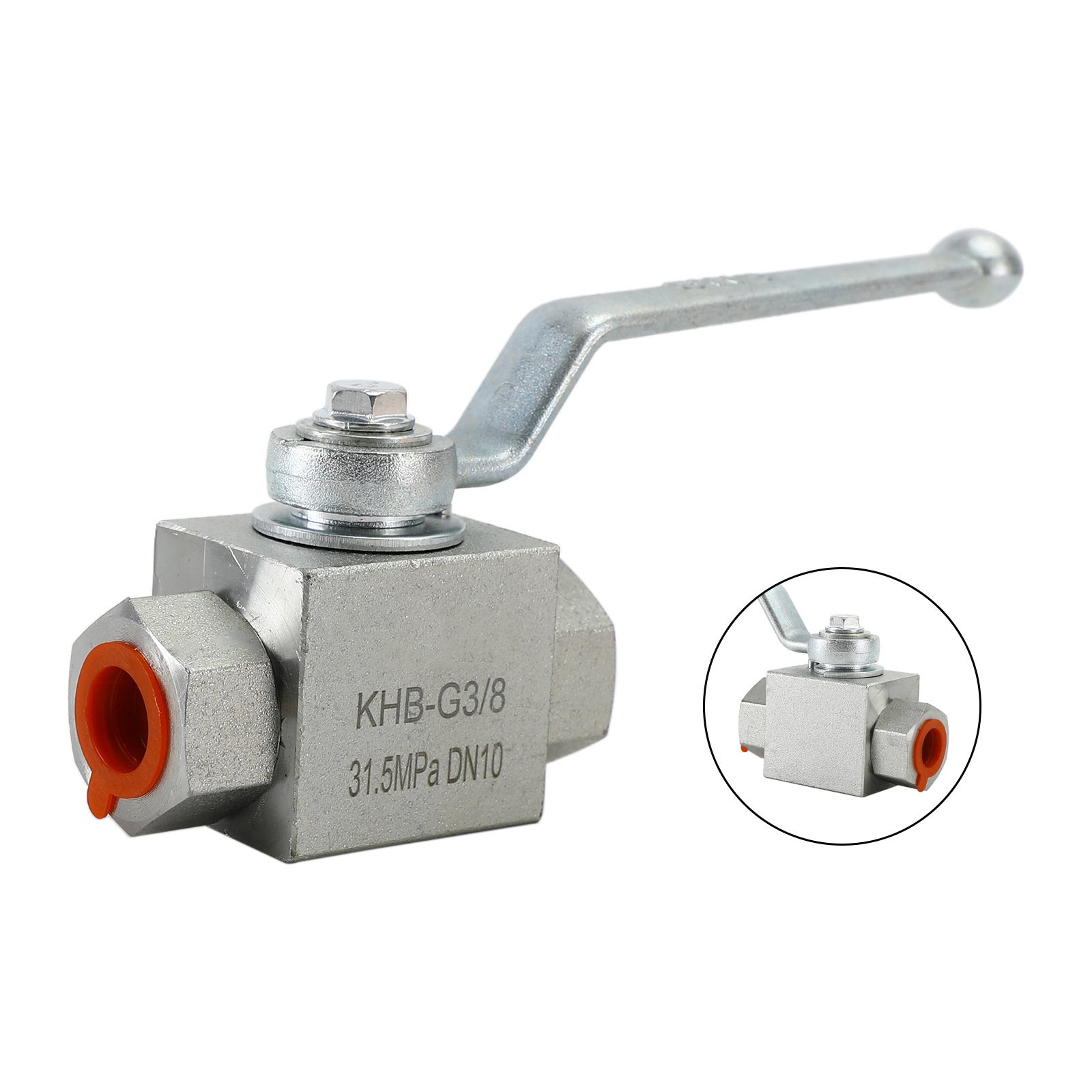 2 Way Hydraulic Ball Valve 1/4" NPT Female High Pressure Ball Valve