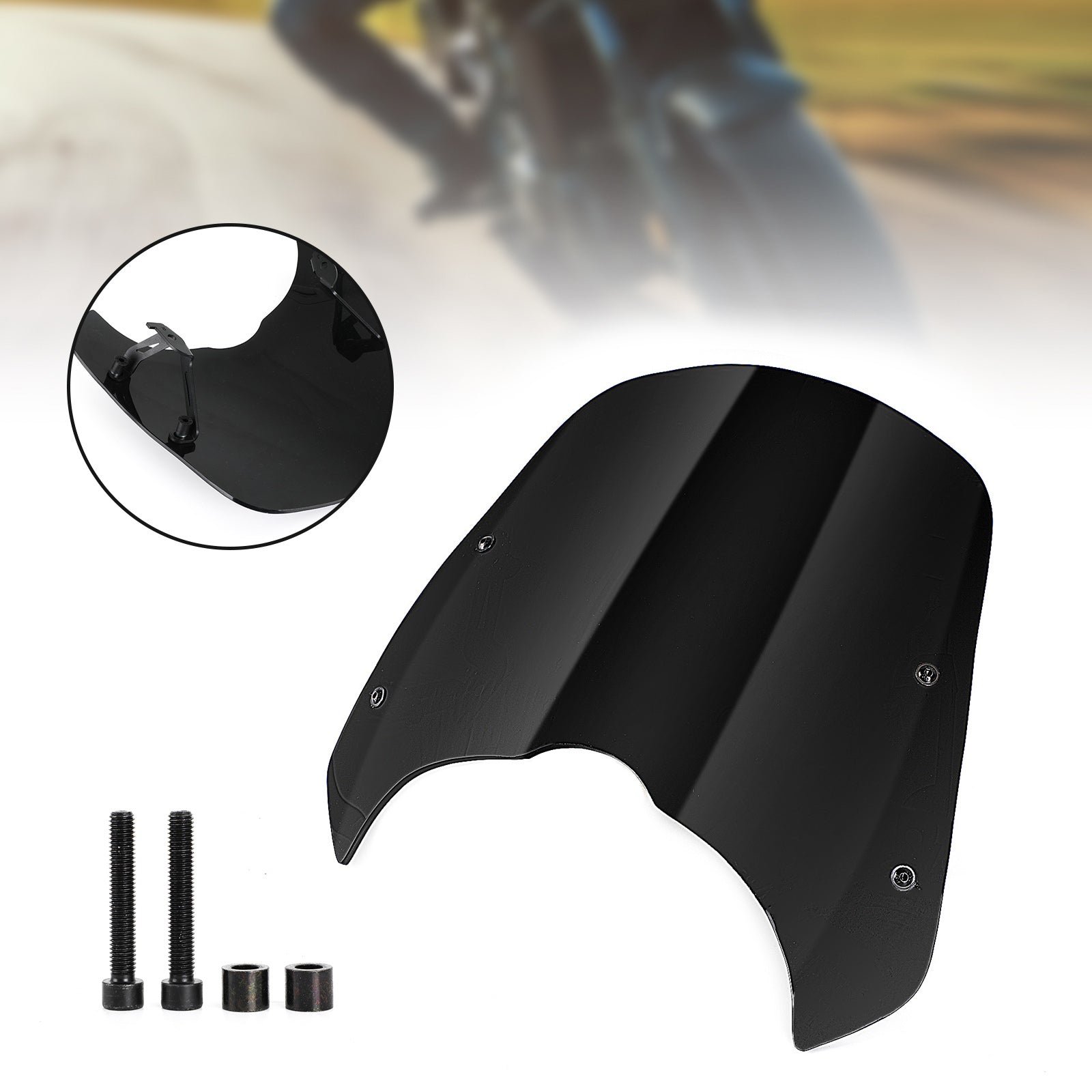 Windshield Windscreen Protector for Kawasaki Vulcan S650 VN650 2015-2022 Generic