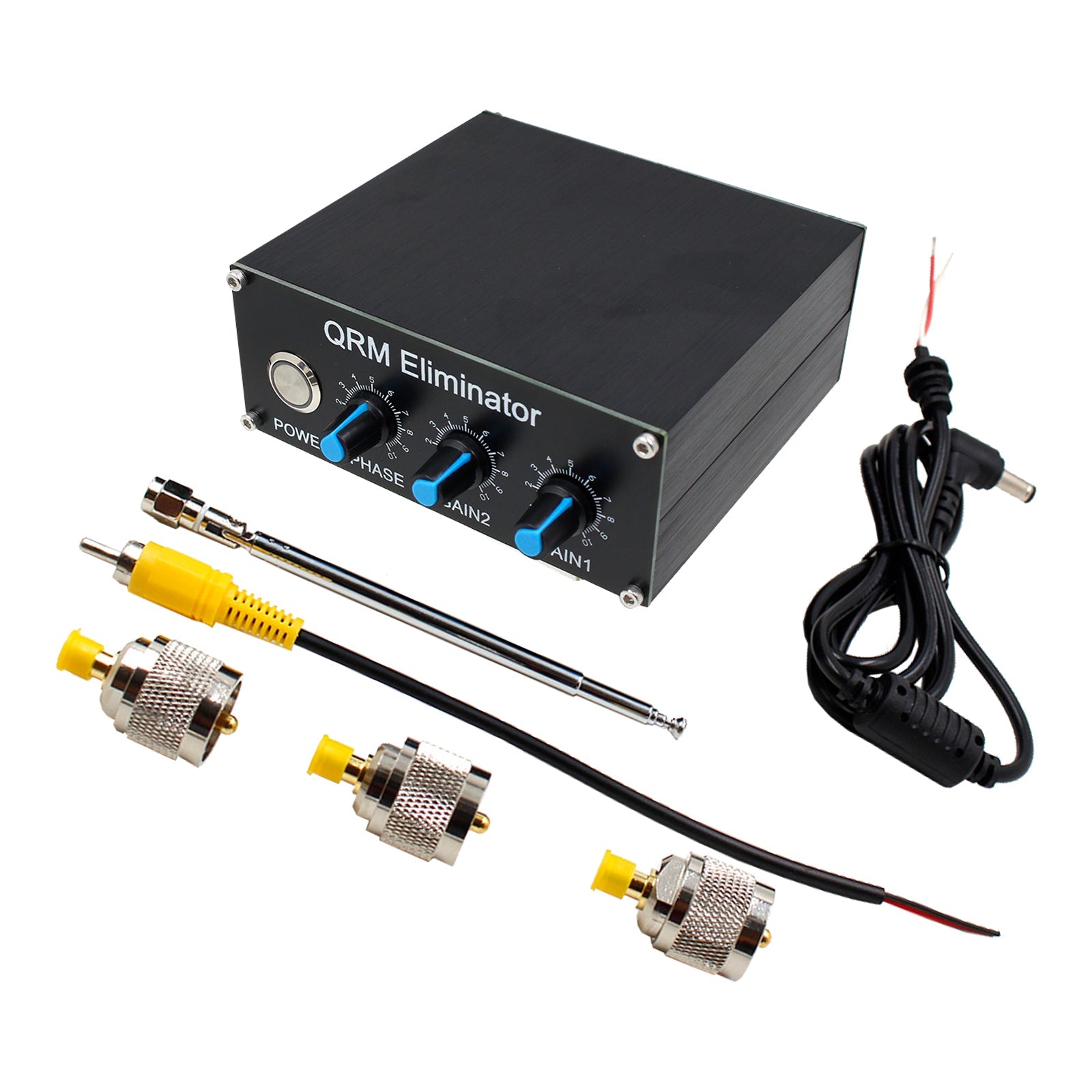 Tweede generatie Eliminator QRM Eliminator X-Phase (1-30 MHz) HF-banden Box