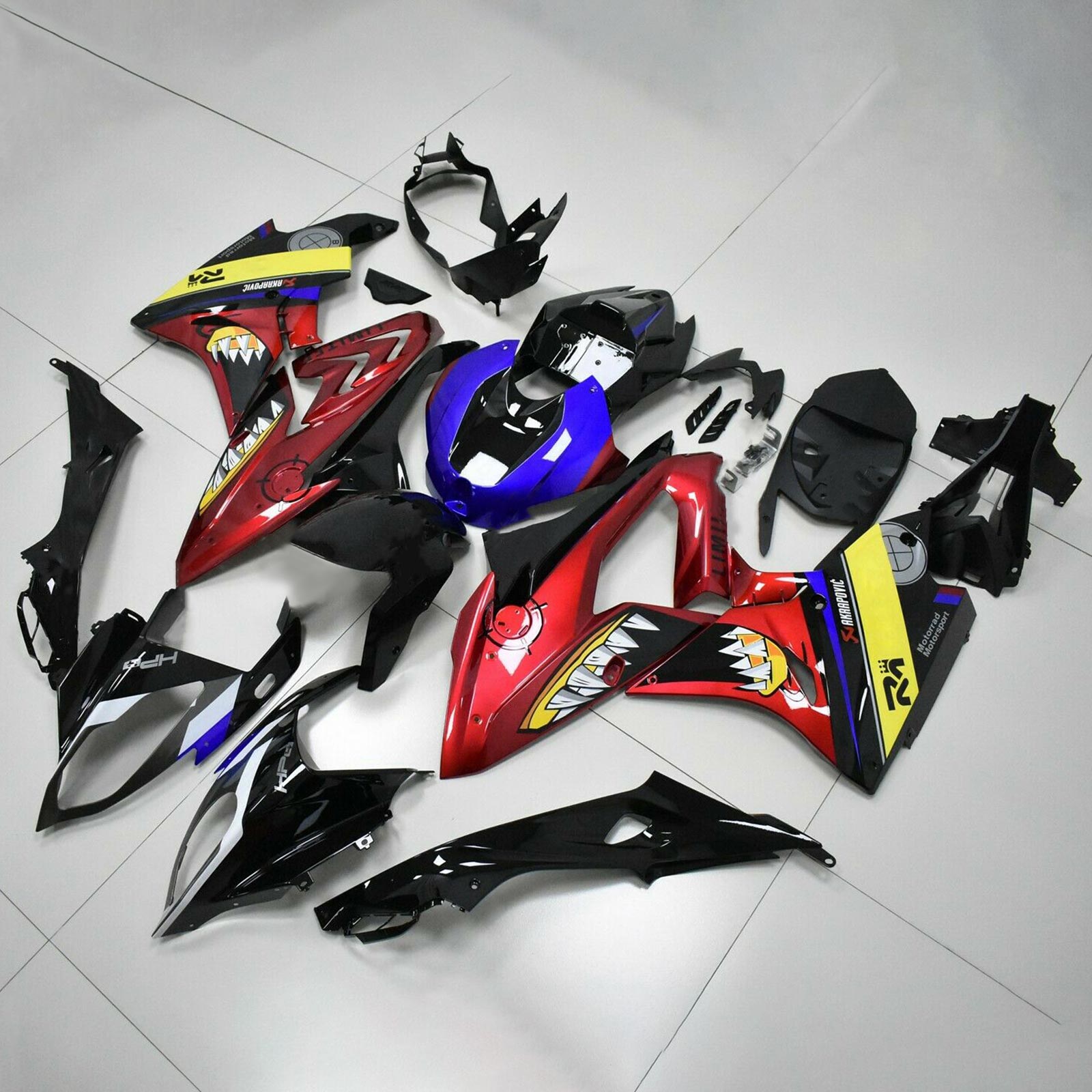 2017-2018 BMW S1000RR Injection Fairing Kit Bodywork Plastic ABS