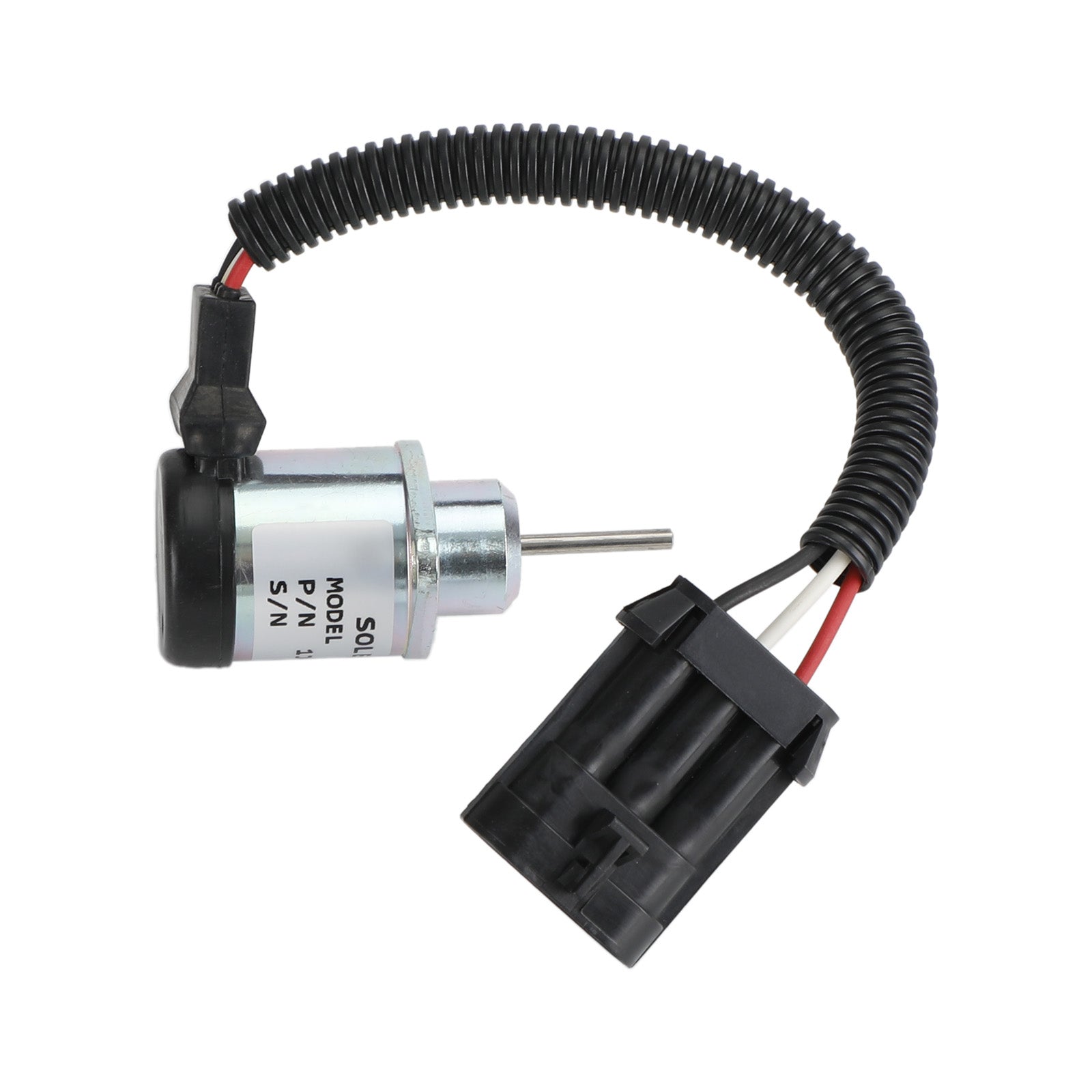 Solénoïde de dispositif d'arrêt 12V, adapté au moteur Kubota V2607, 1J710-60011