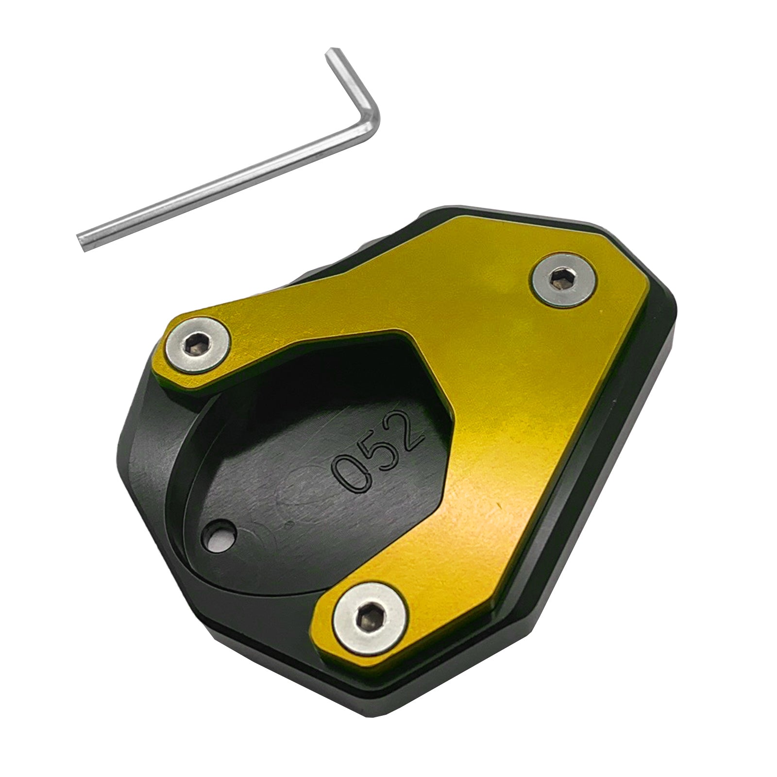 Kickstand Zijstandaard Vergroten Plaat Pad voor KAWASAKI Ninja 400 Versys 650 KLX250 Generiek