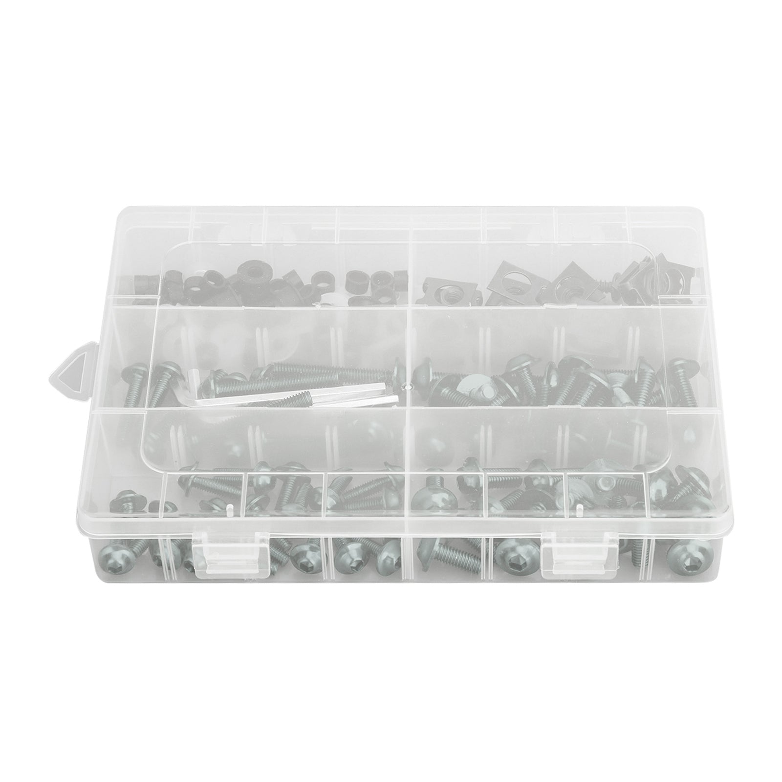 Kit de boulons de carénage pour motos de sport, vis de fixation M5/M6 en titane, 177 pièces