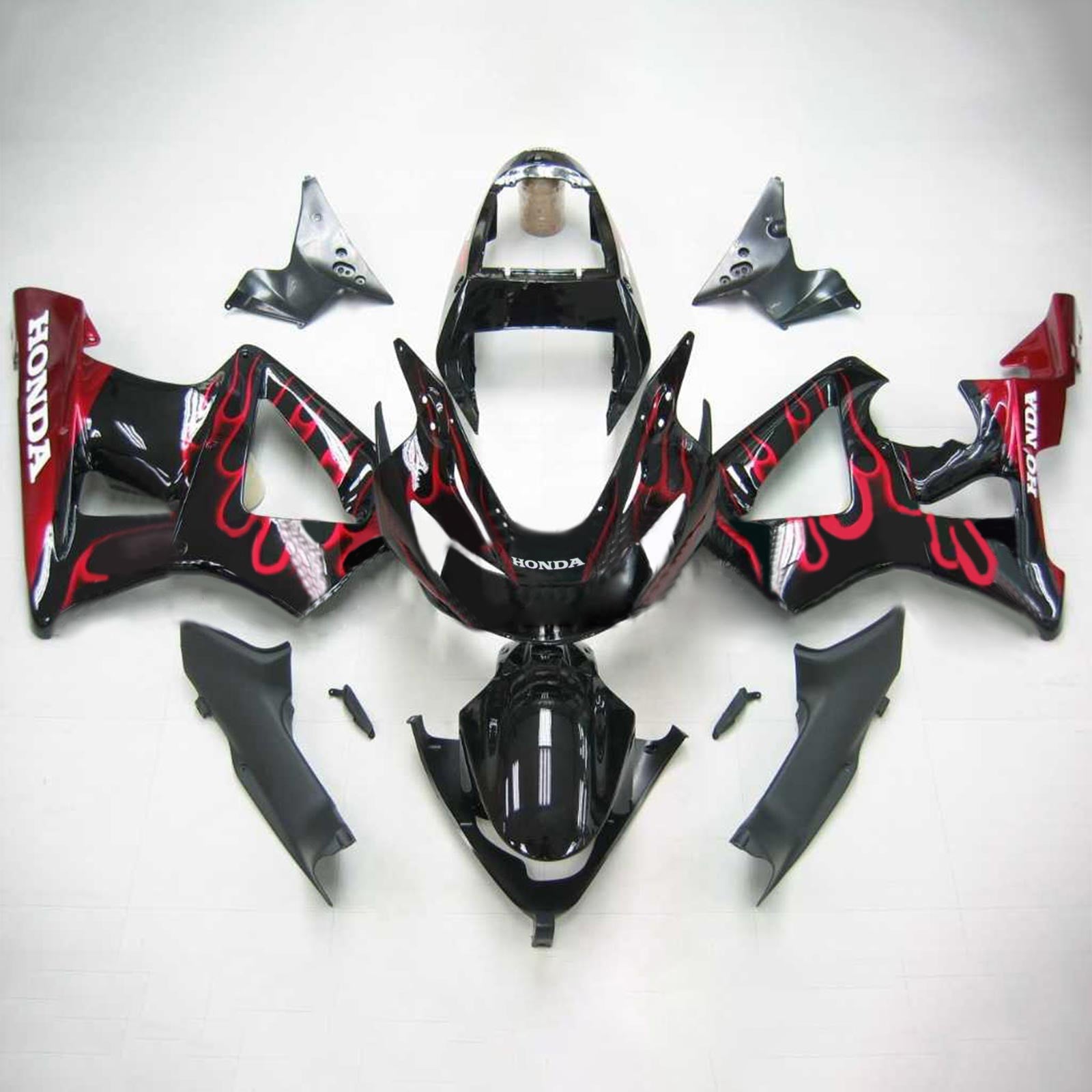 2000-2001 Honda CBR929RR Amotopart Injection Fairing Kit Bodywork Plastic ABS #108