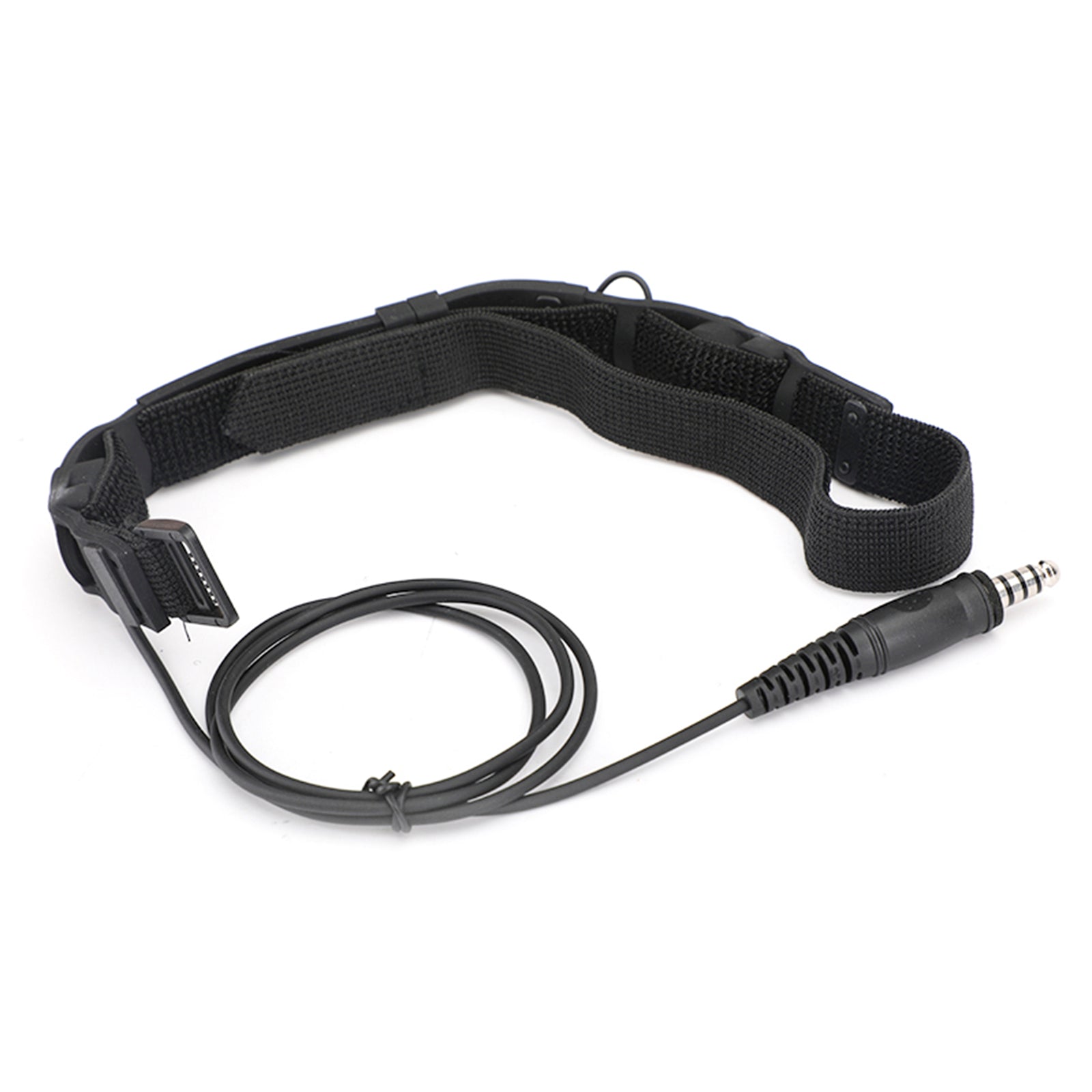 Tactical Throat Tube Mic 7.1mm Plug Headset For Hytera PD780/700/580/788/782/785