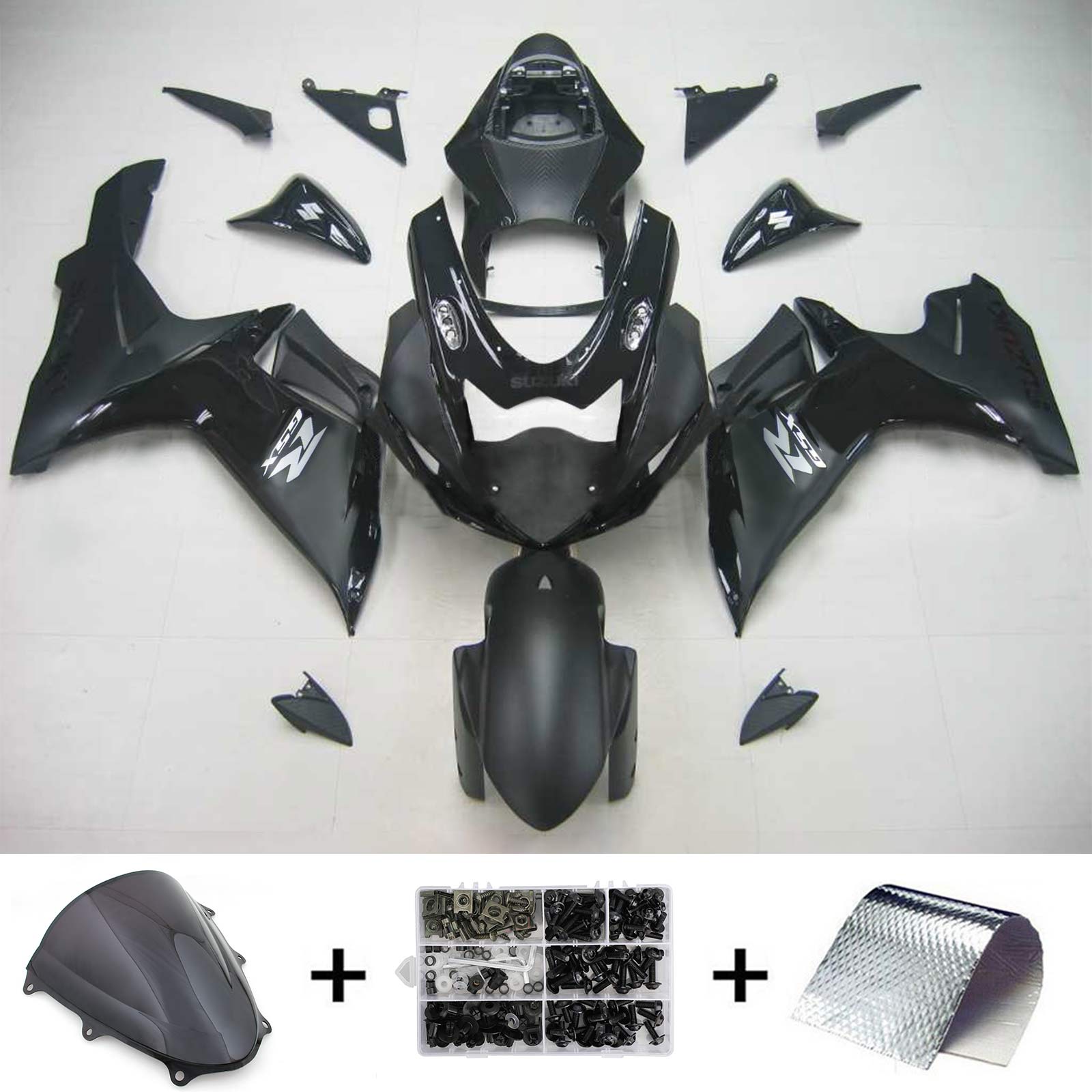 2011-2024 Suzuki GSXR 600/750 K11 Amotopart Injectiekuipset Carrosserie Kunststof ABS #101