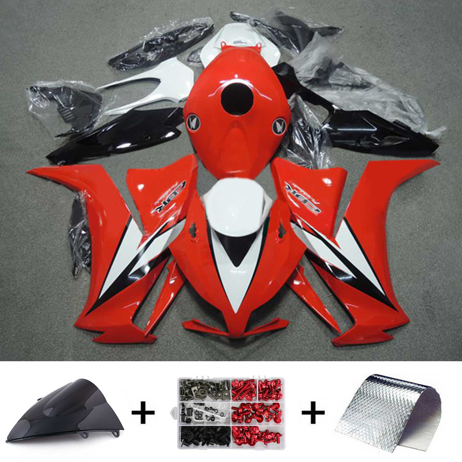 Kit de carénage d'injection Honda CBR1000RR 2012-2016, carrosserie en plastique ABS #171