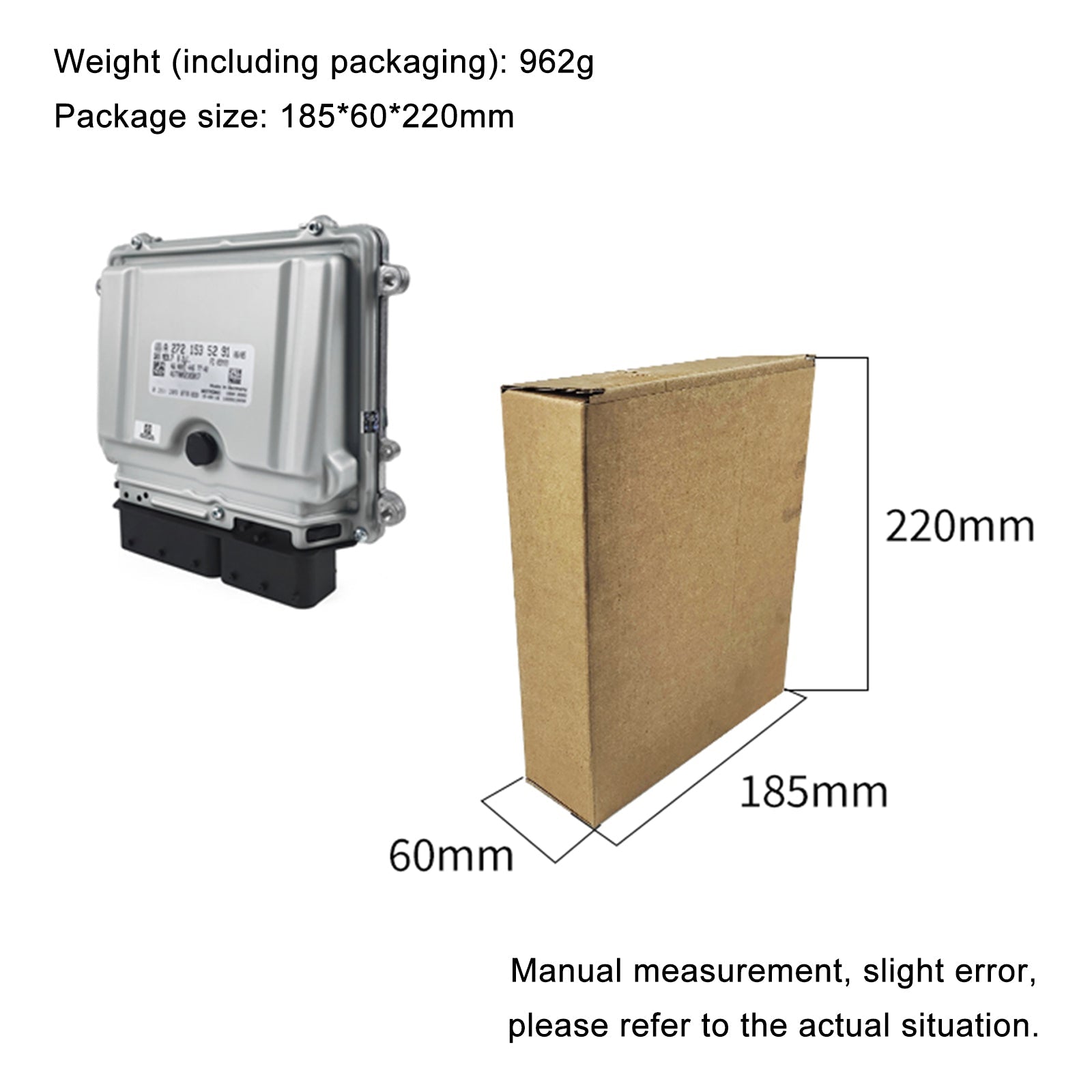 Module ECM de commande de moteur d'ordinateur A2721533779 pour Mersedes ME9.7 M272