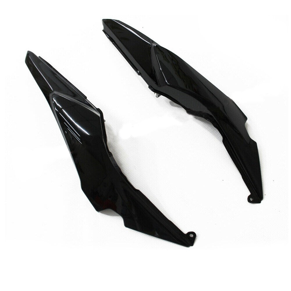 2017-2019 Kawasaki Ninja 650 EX650 Amotopart Injection Fairing Kit Gloss Black Plastic