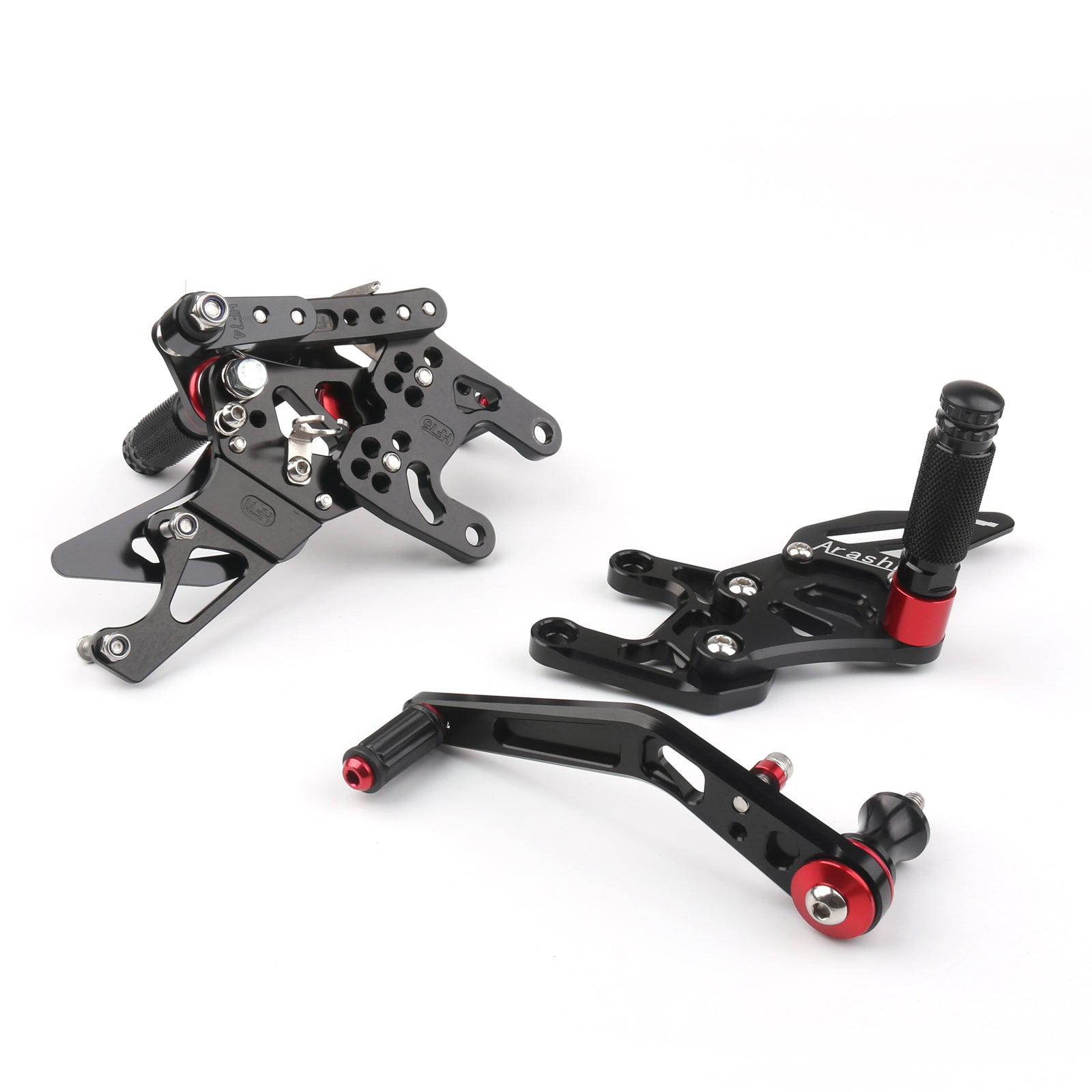 Rearsets Foot pegs Rear sets Footrest For Honda CBR1000 CBR 1000 2012-2018 Generic