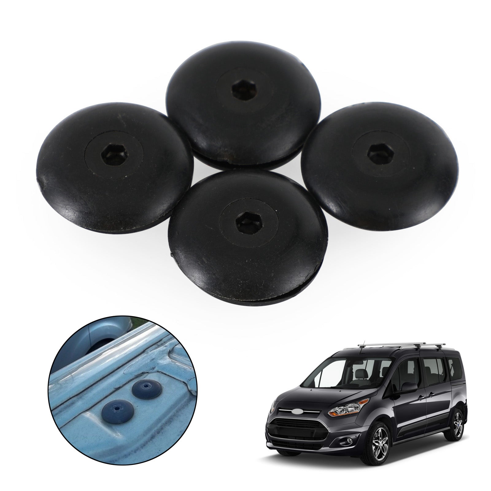 2012-2021 Ford Transit Custom 4PCS Roof Rack Hole Bolt Screw W/ Seal G