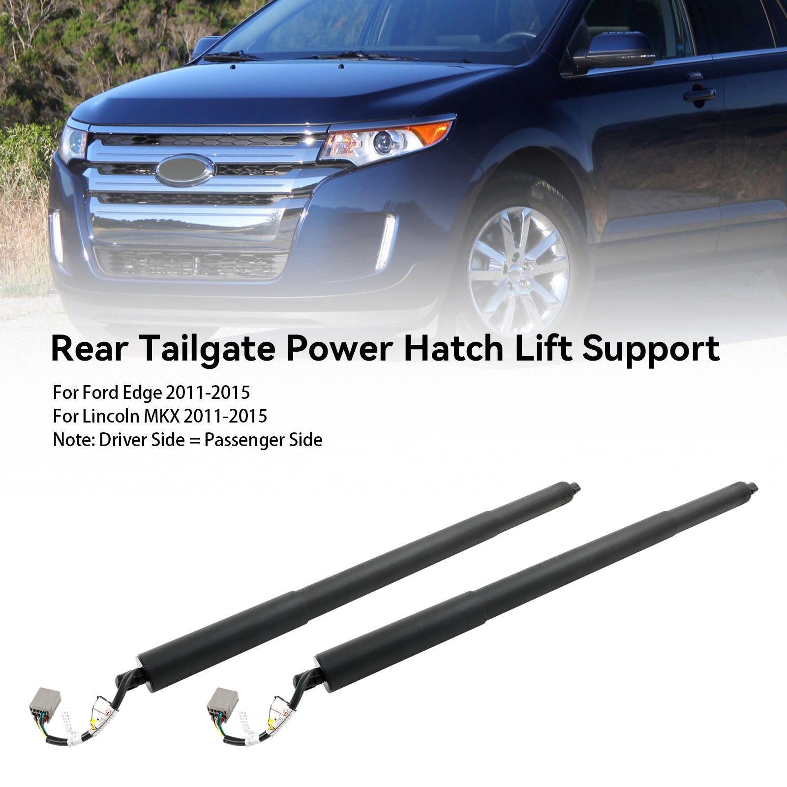 2011-15 Ford Edge/Lincoln MKX 2PCS Rear Tailgate Power Lift Supports Strut