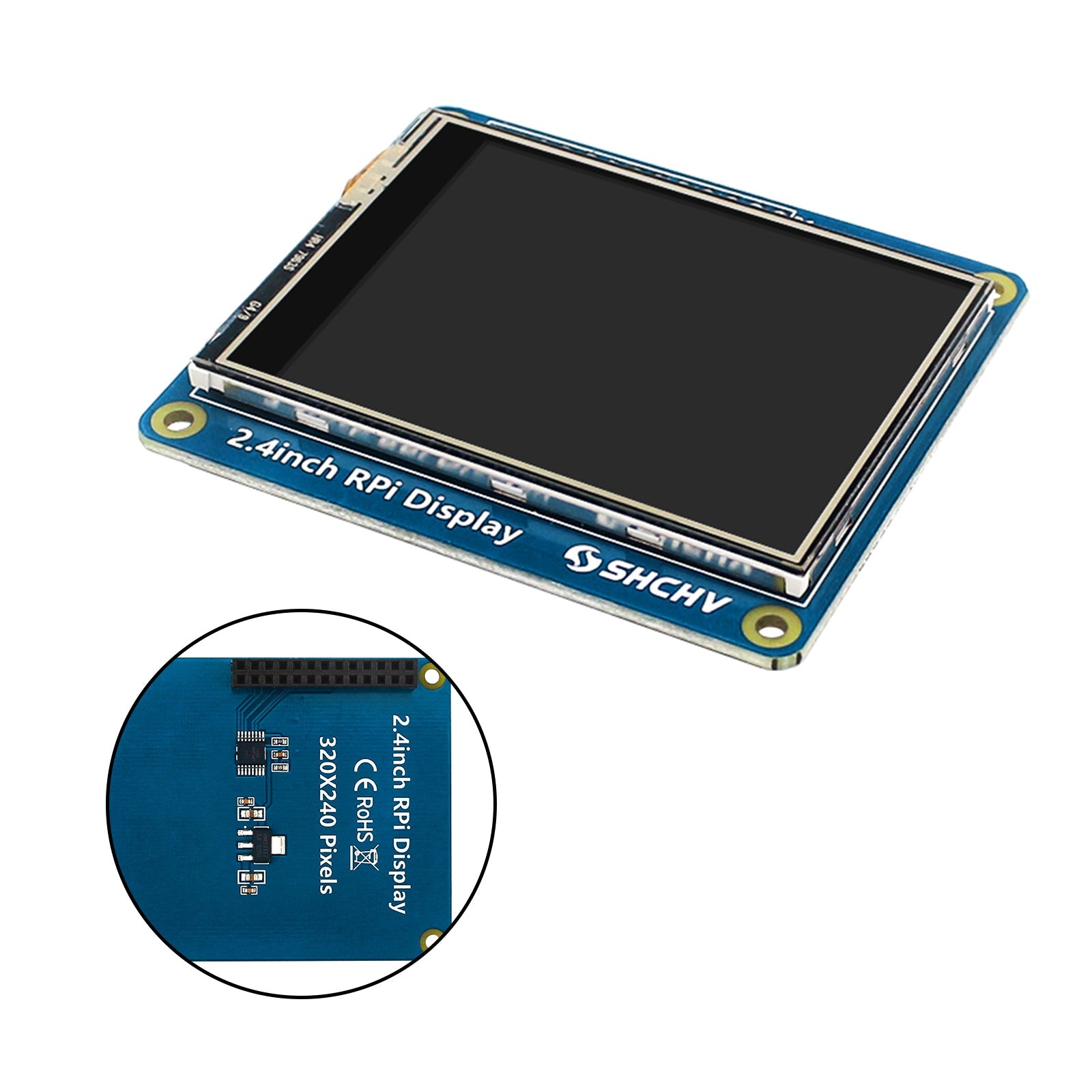 2,4 inch 320*240 pixel LED-display geschikt voor Raspberry Pi 4B 3B+ nul 2 W